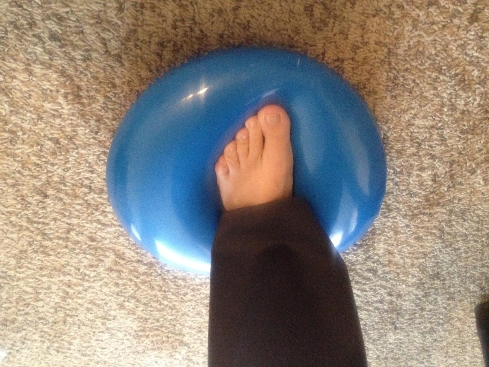 Black Mountain Products Exercise Balance Stability Disc with Hand Pump customer photo 2