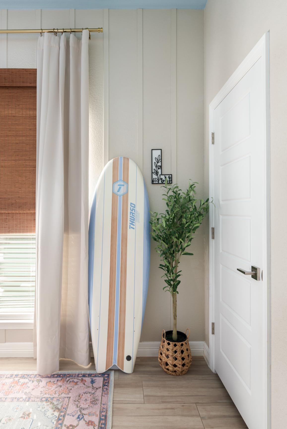 THURSO SURF Lancer 5'10'' Soft Top Foam Surfboard Fish Surf board for Kids & Adults Includes Twin Fins Double Swivel Leash EPS Core IXPE Deck HDPE Slick Bottom Non-Slip Deck Grip - Perfect for Surfing customer photo 1