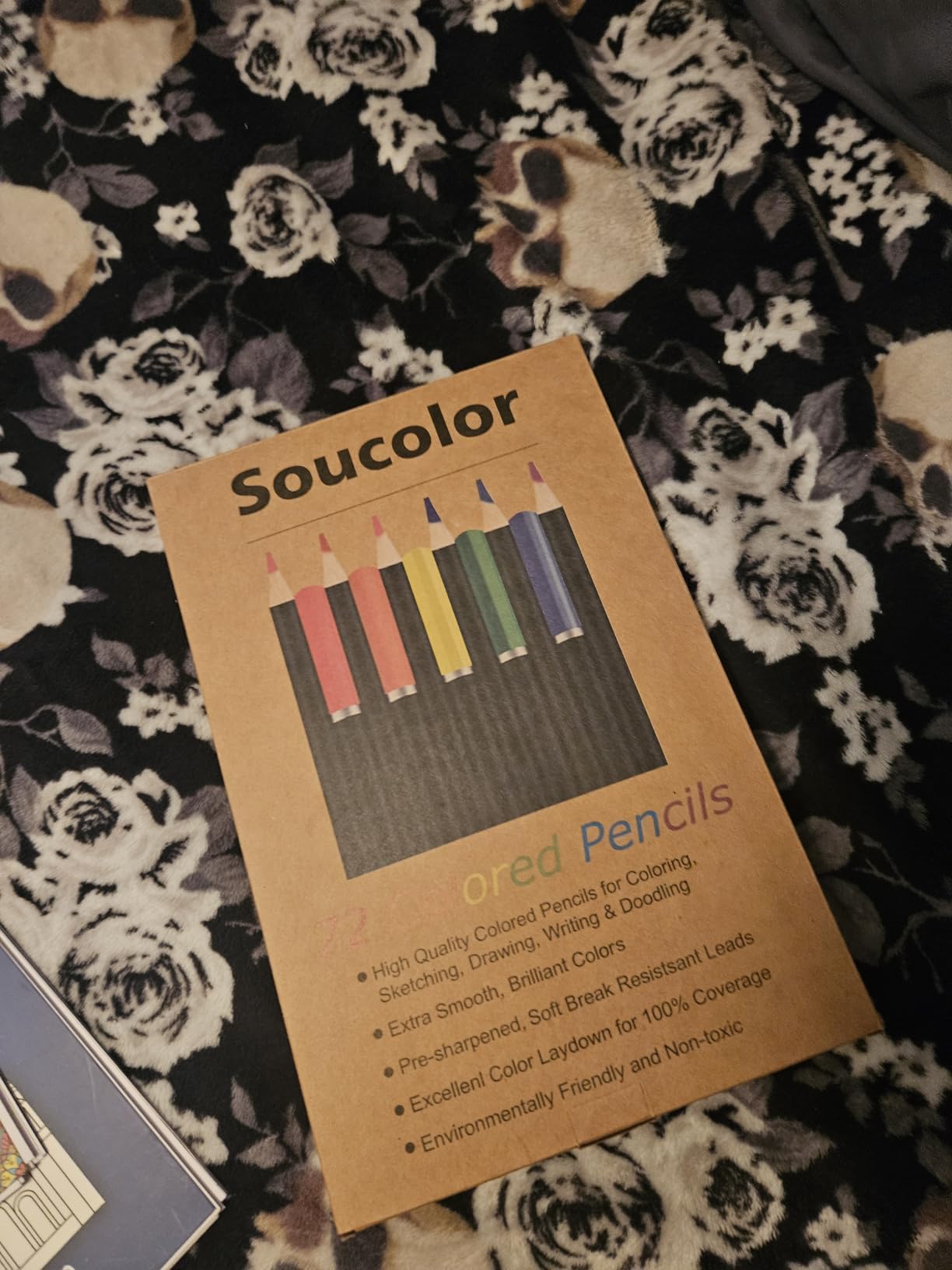 Soucolor 72 Colored Pencils for Adult Coloring Book, Back to School Supplies customer photo 2
