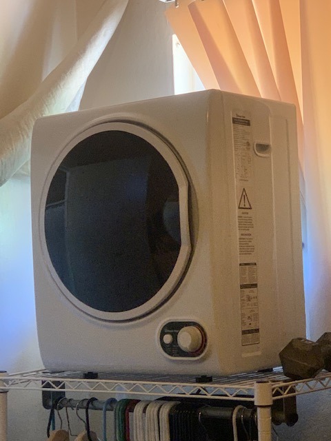 Magic Chef Compact Electric White MCSDRY15W 1.5 cu. ft. Laundry Dryer customer photo 2