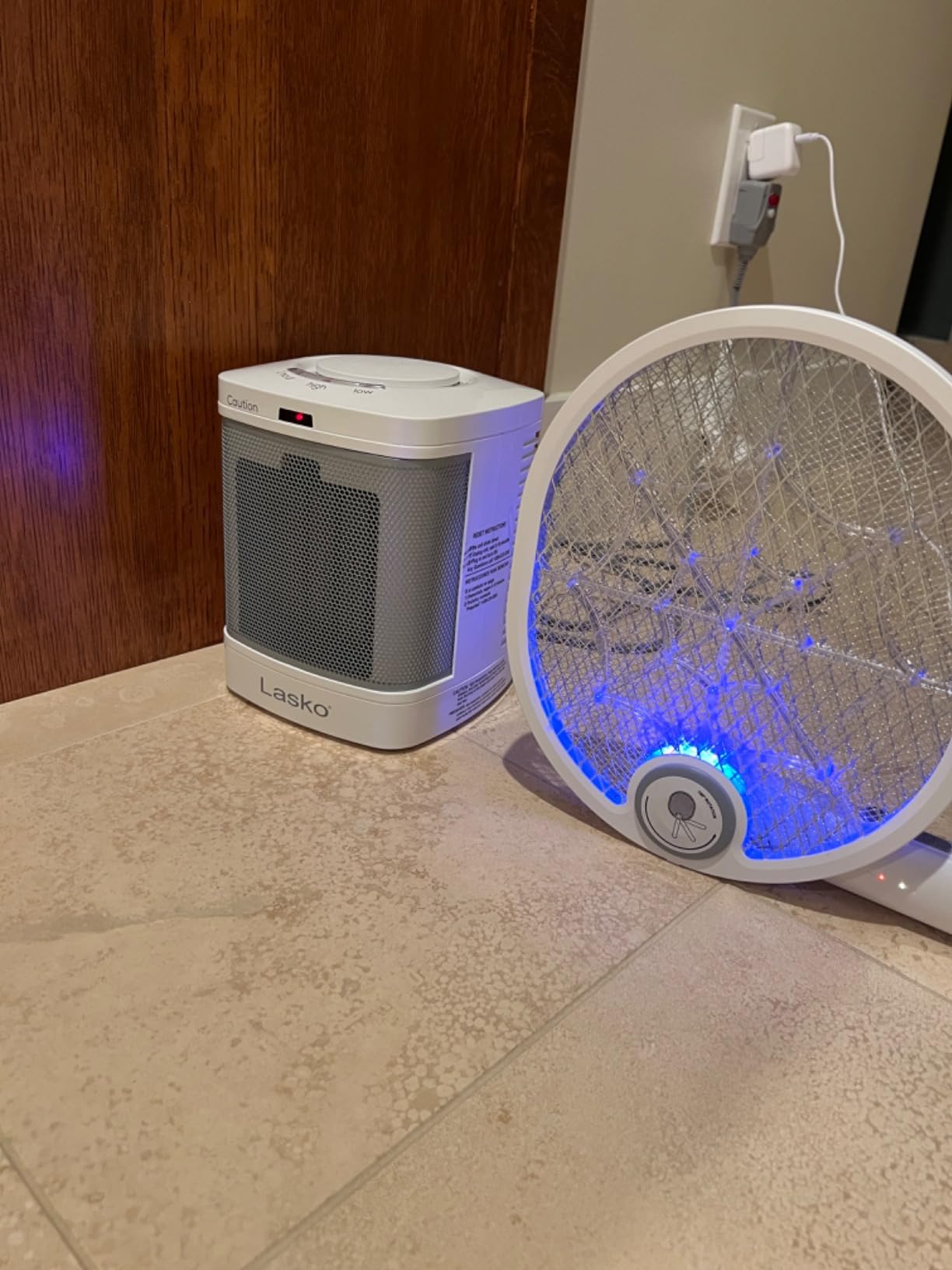 Lasko Electric Ceramic Space Heater for Bathroom - 8” - CD08200 - White customer photo 1