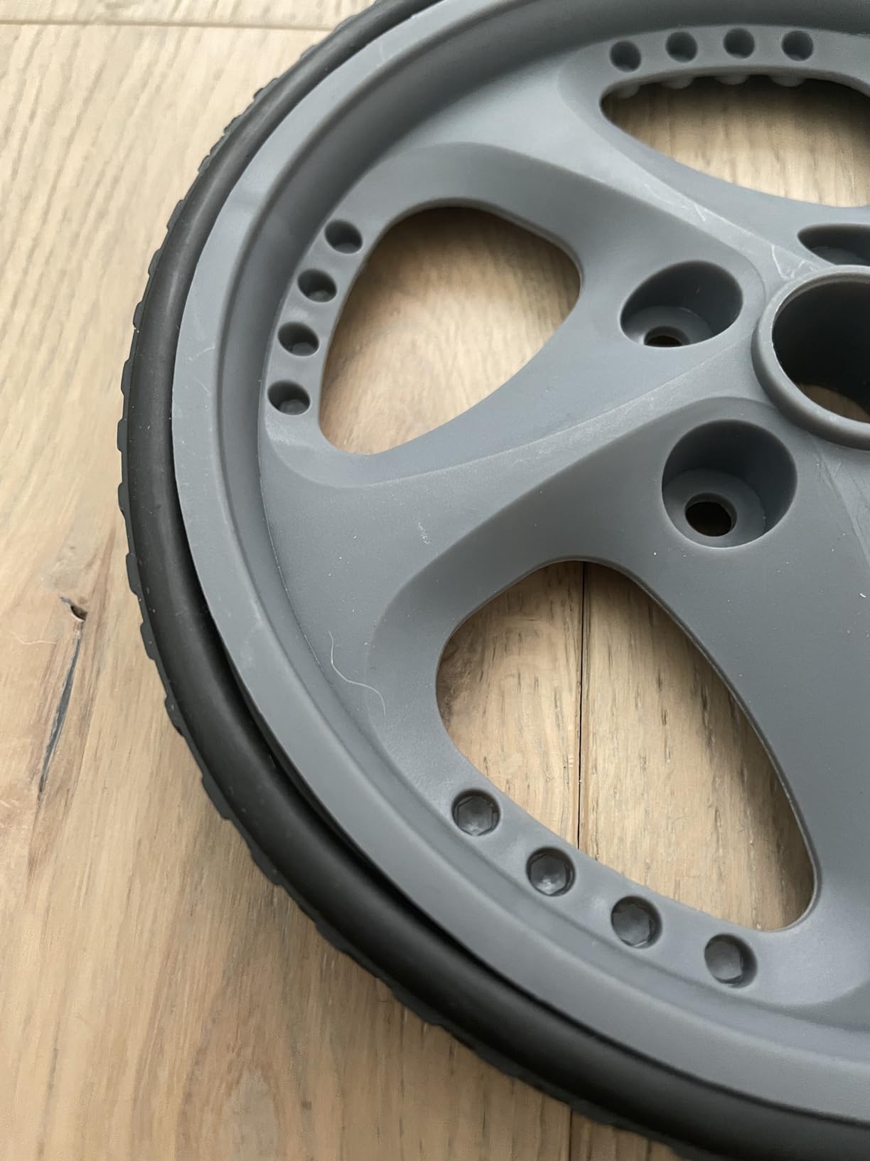 CAP Barbell Abdominal Wheel, Black/Gray customer photo 1