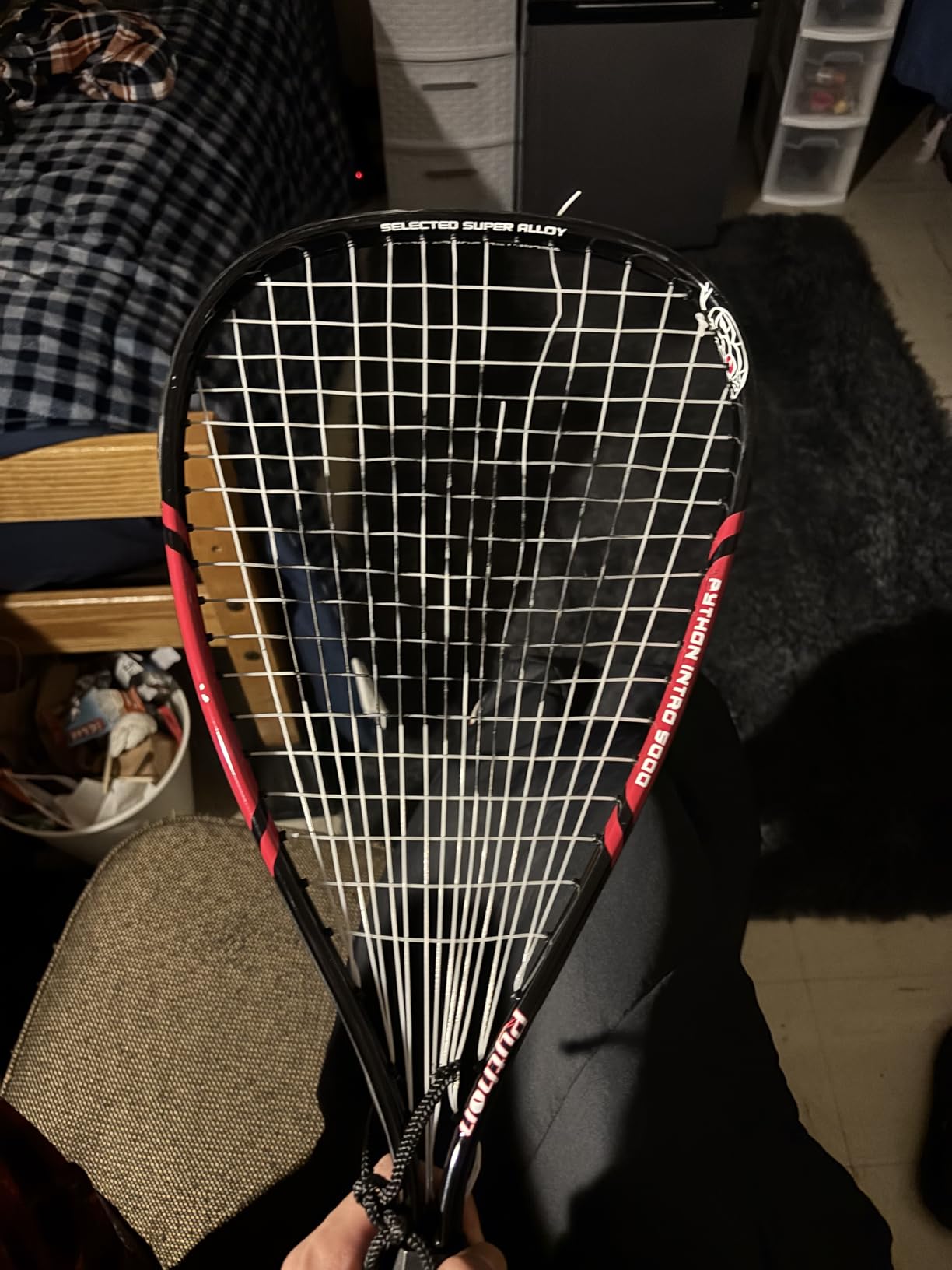 Python Intro 5000 Racquetball Racquet customer photo 1