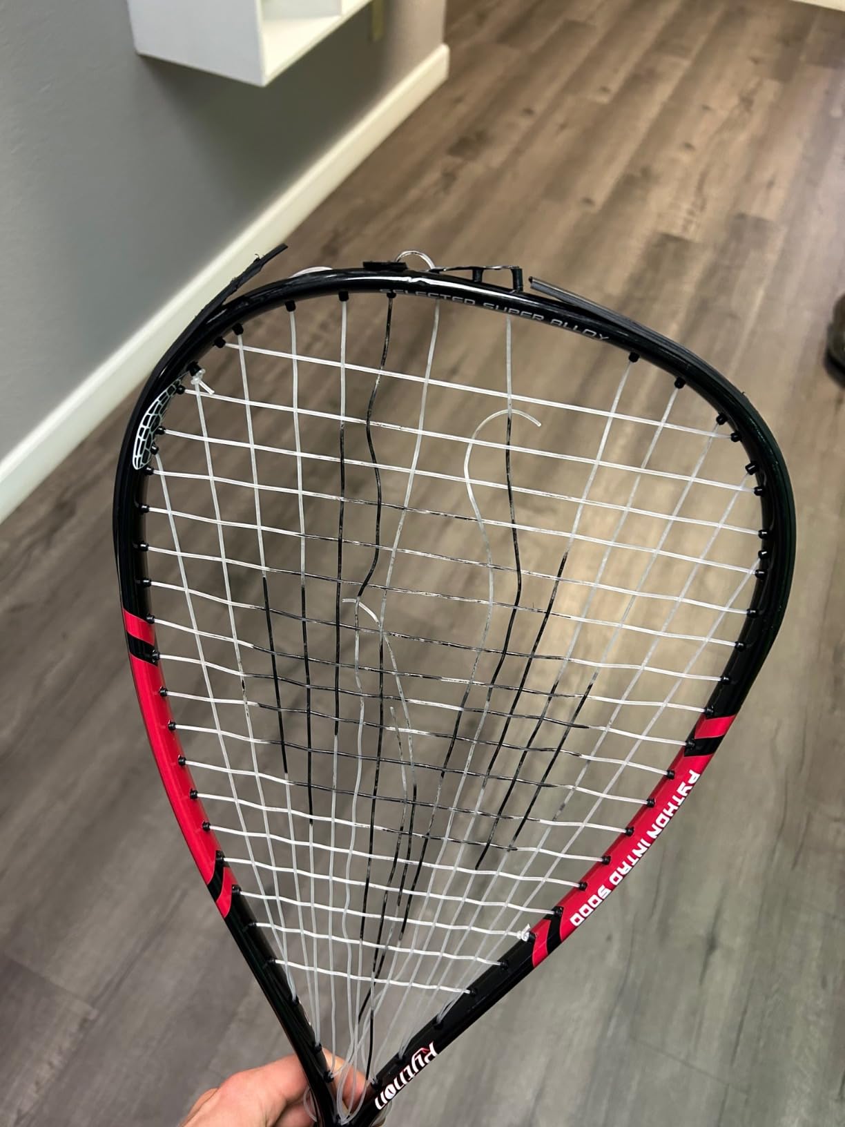 Python Intro 5000 Racquetball Racquet customer photo 2
