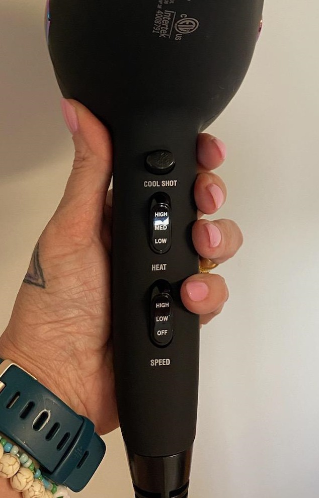 Hot Tools Pro Artist 2100 Ionic Turbo Hair Dryer, 1875 Watts, Black customer photo 1