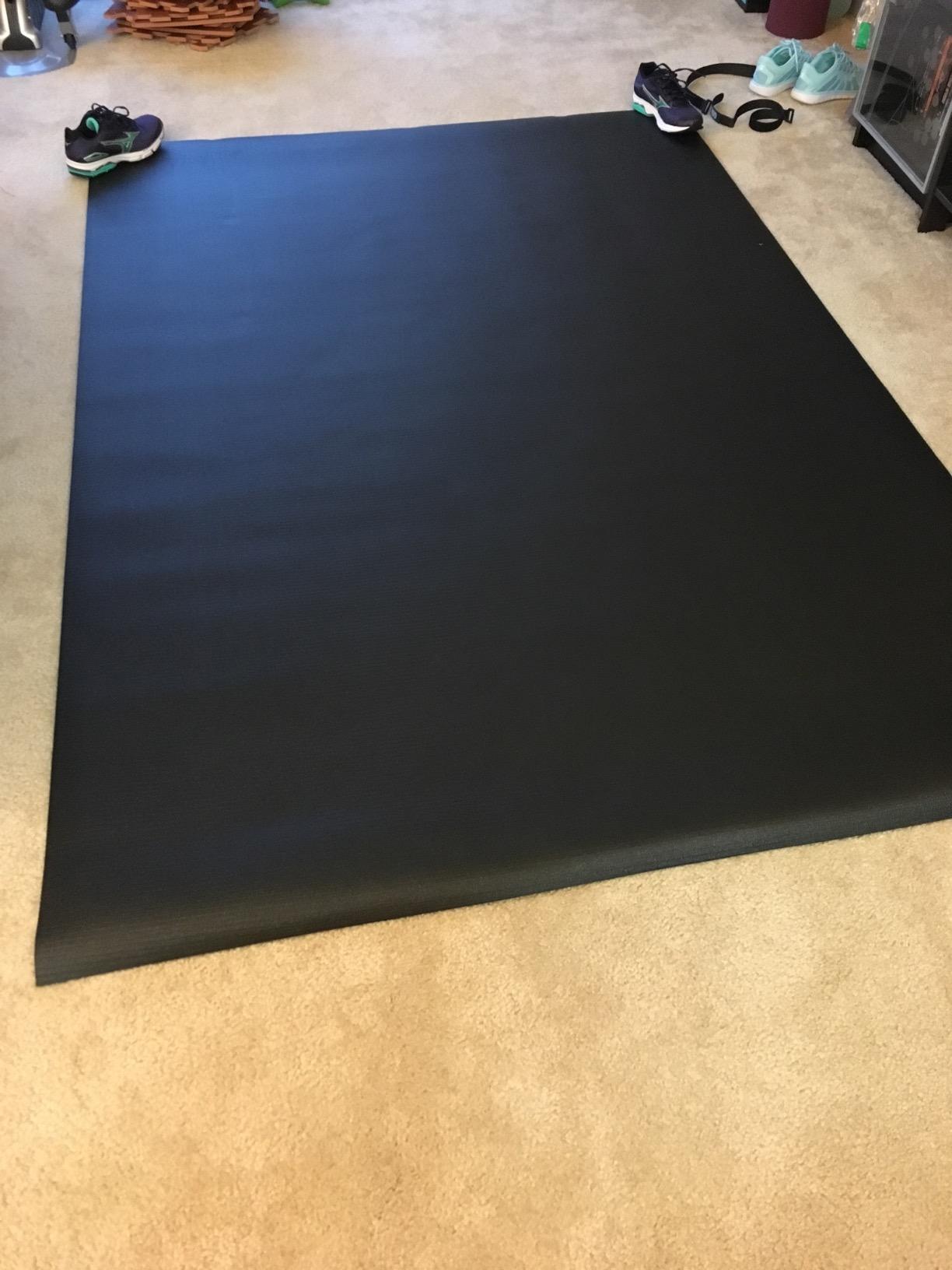 Gorilla Mats Large Exercise Mat – 6'x4', 7'x4', 7'x5', 8'x4', 10'x4' (1/4