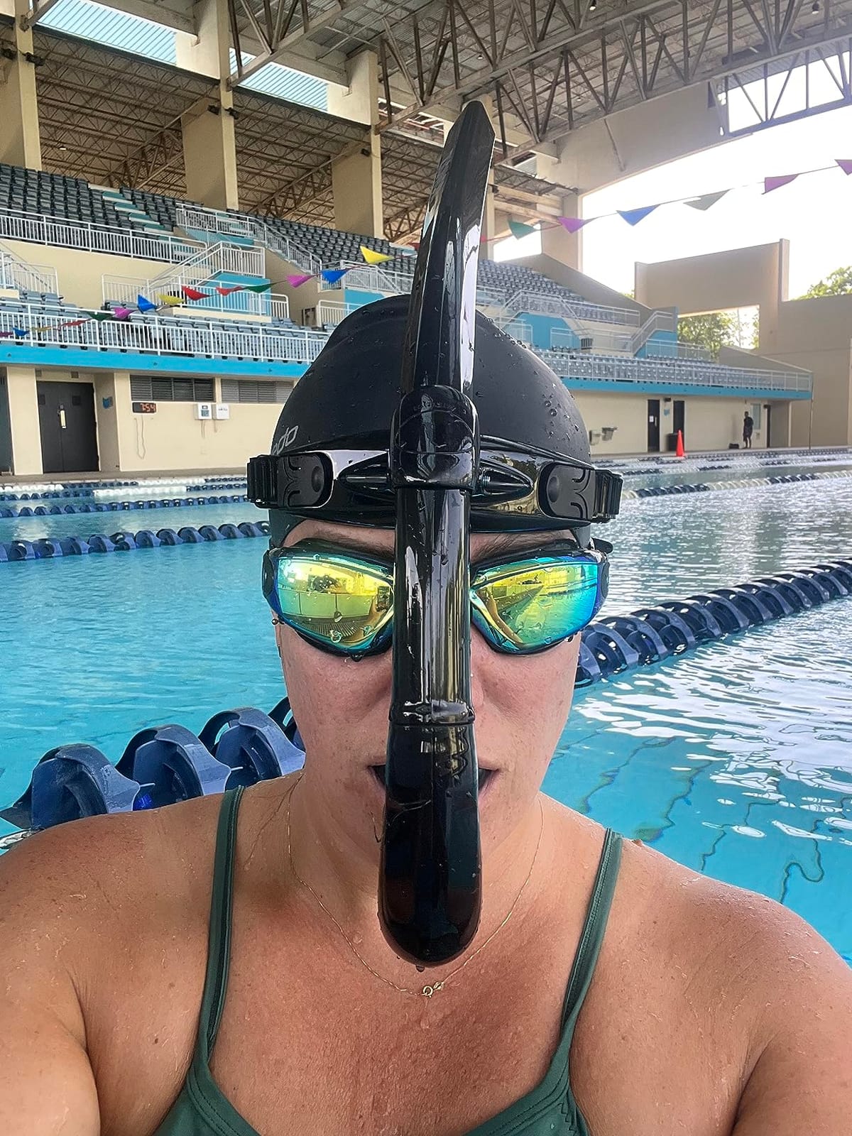 ZIONOR T1 Swim Snorkel for Lap Swimming Adult customer photo 1