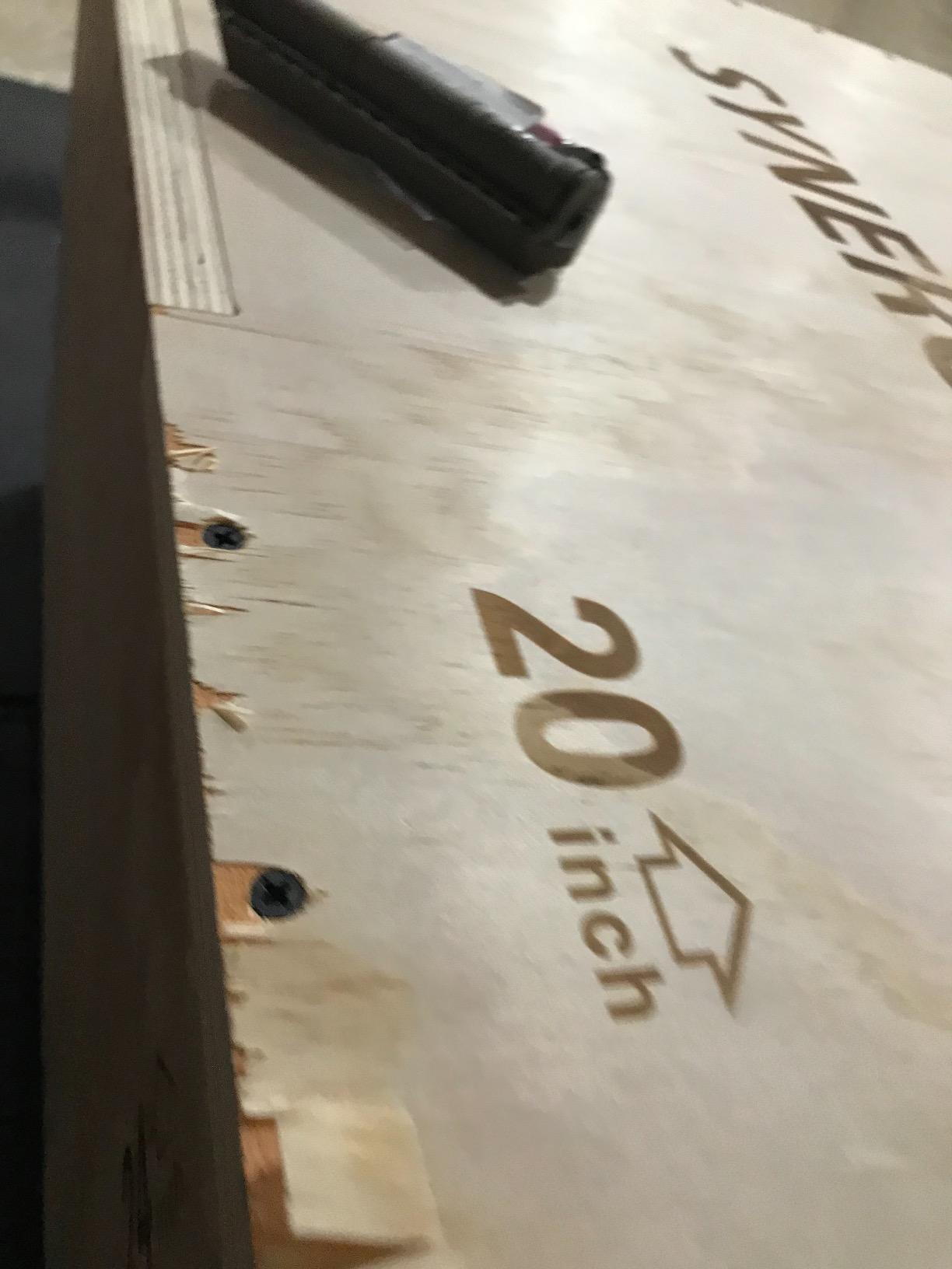 Synergee 3 in 1 Wood Plyo Box – Multiple Sizes customer photo 2