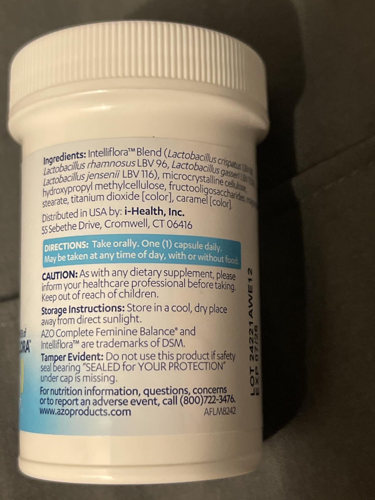 AZO Complete Feminine Balance Daily Vaginal Probiotics for Women, 30 Count customer photo 2