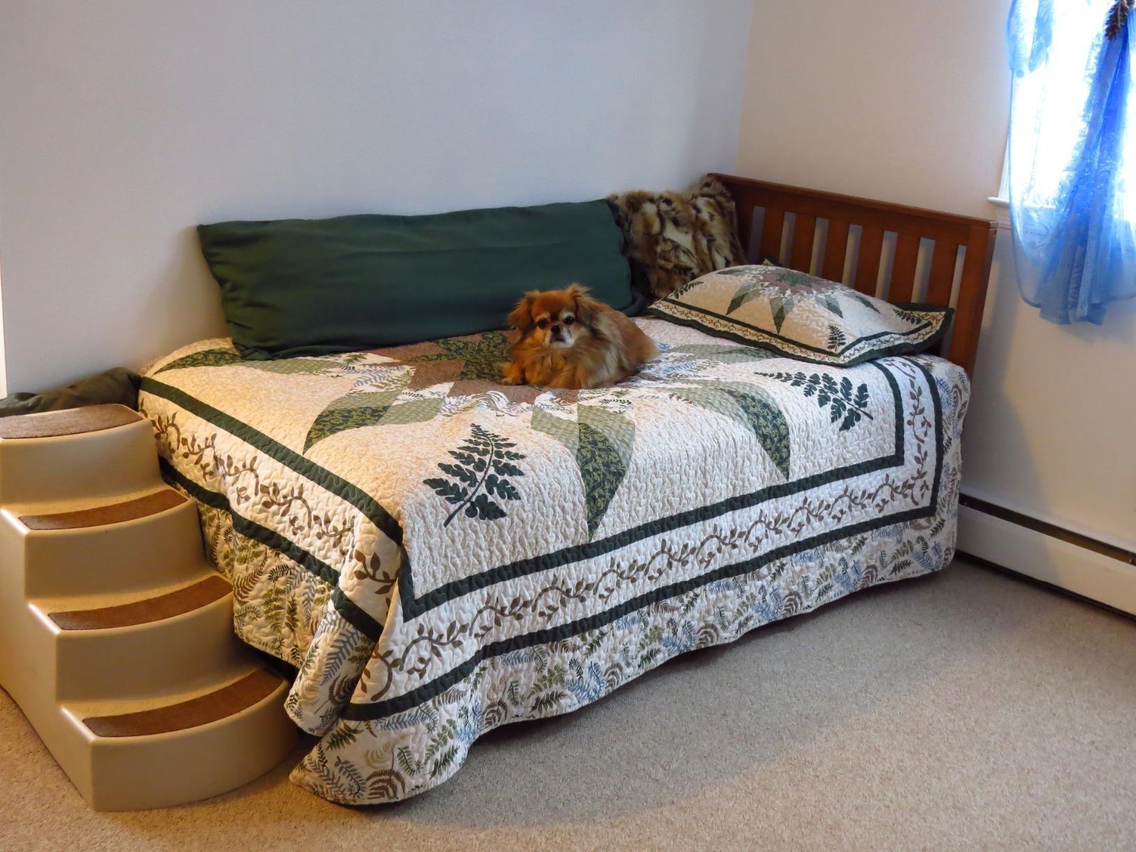 Zinus Alexia Solid Wood Platform Bed Frame with Headboard, Queen customer photo 1