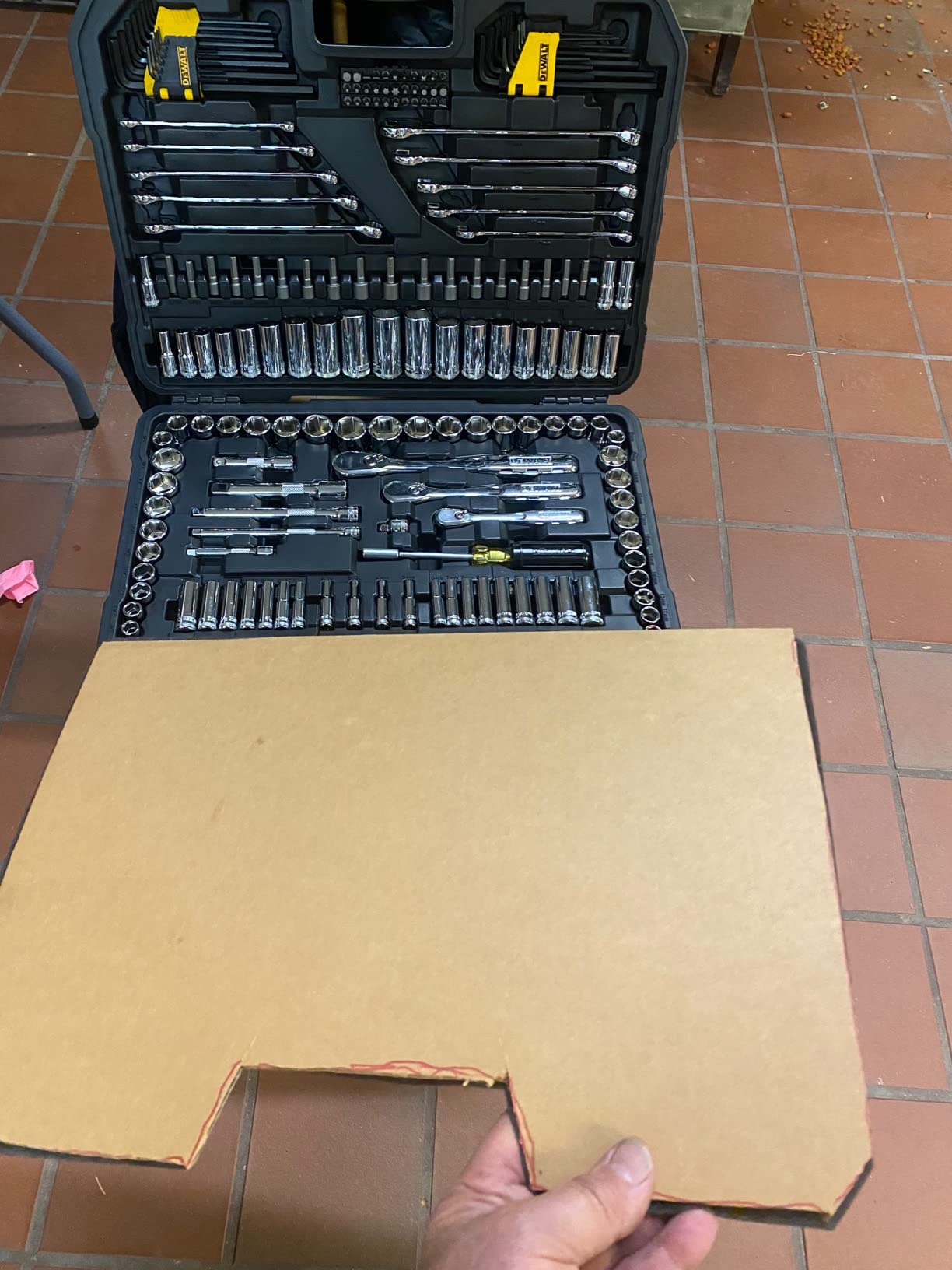 DEWALT Mechanics Tool Set, 1/4