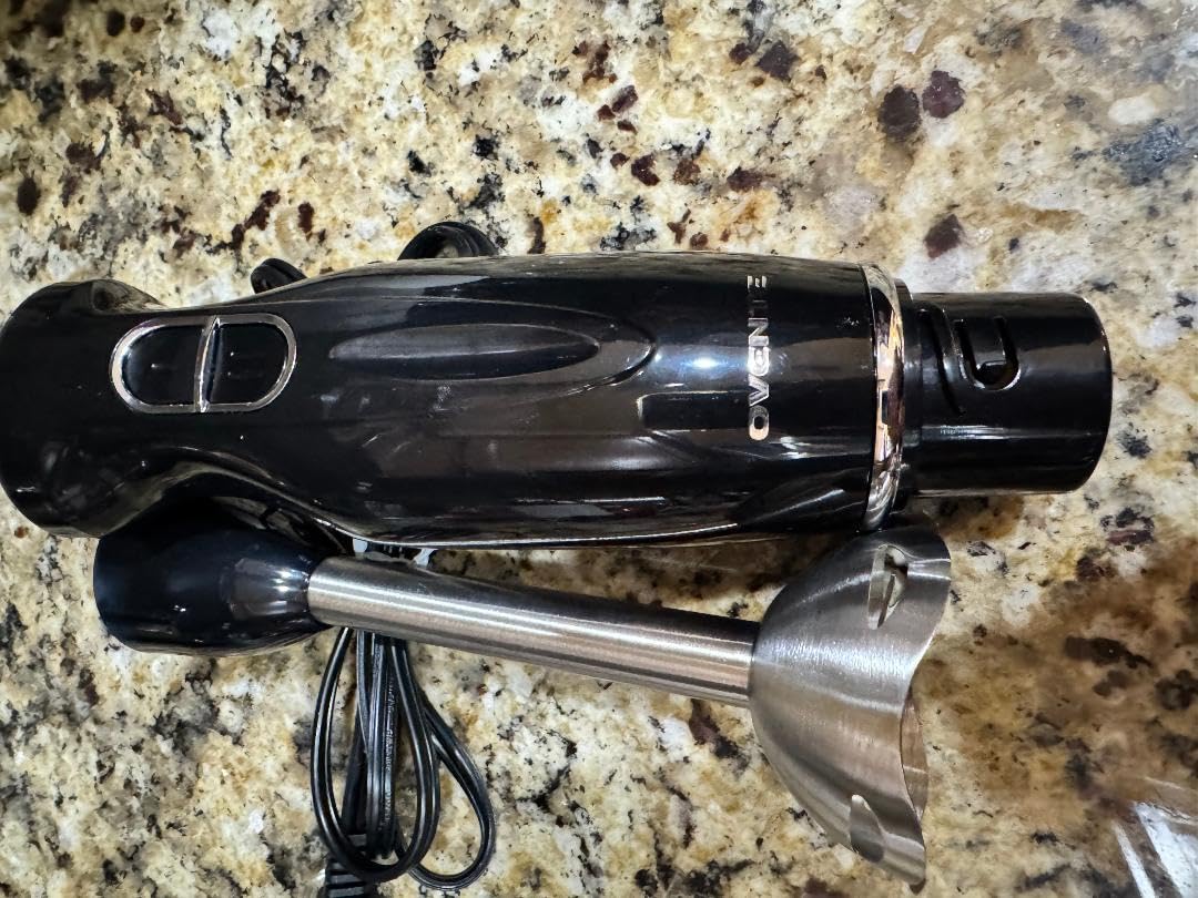 OVENTE Electric Corded Hand Blender, 300W with 2 Mixing Speeds Black HS560B customer photo 1