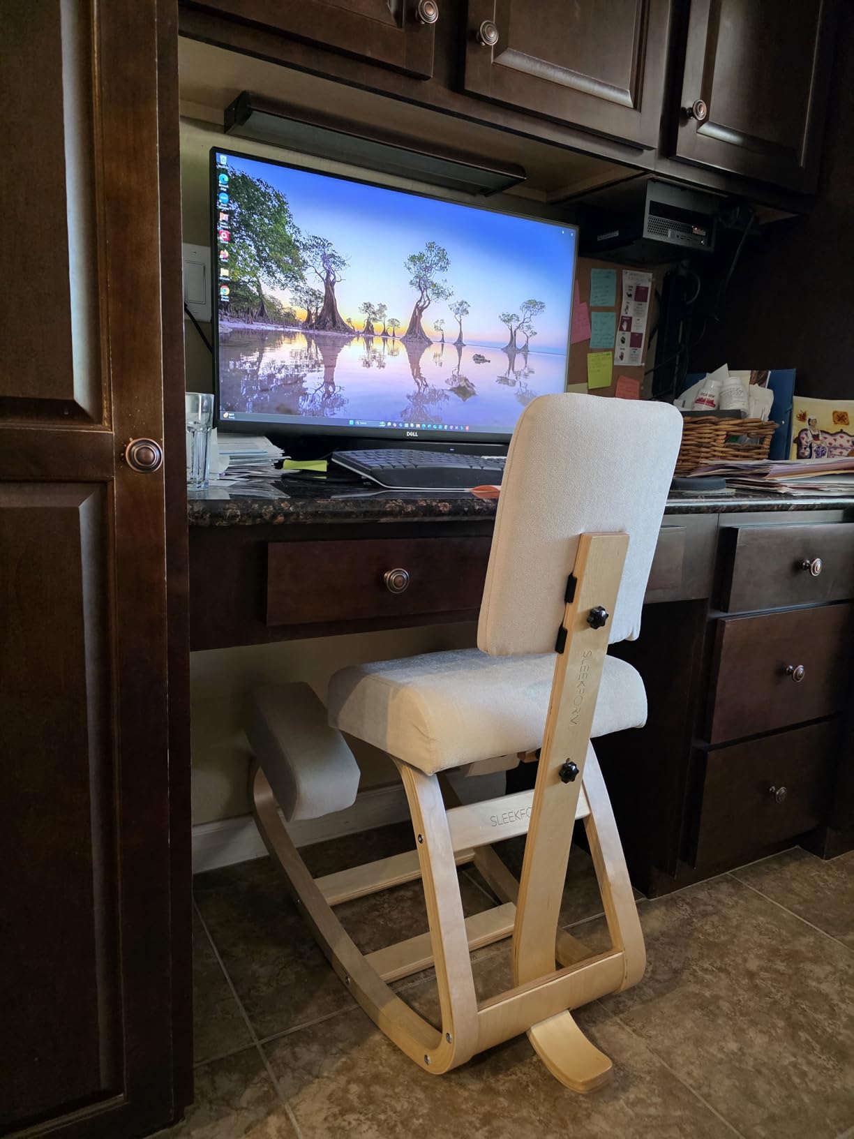 Sleekform Austin Kneeling Chair - Home Office Ergonomic Computer Desk Stool For Active Sitting customer photo 2