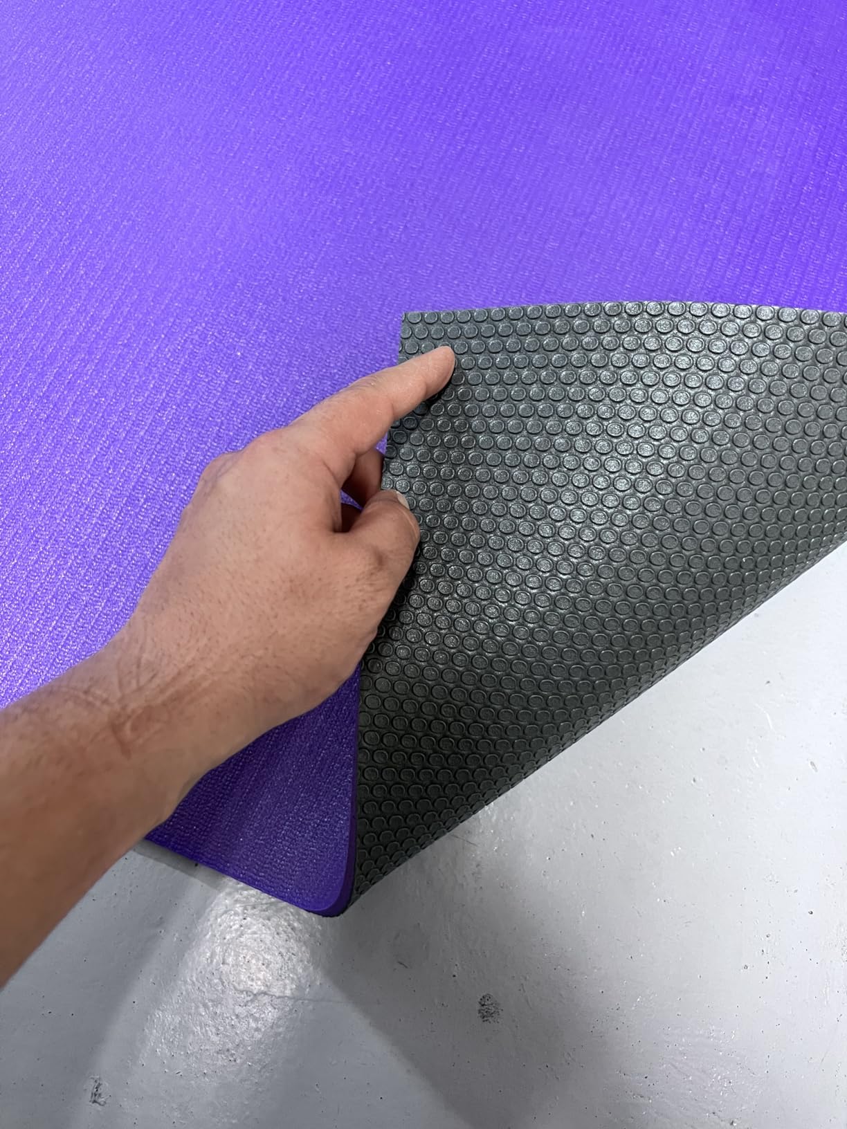 GXMMAT Extra Large Exercise Mat 16'x6'/12'x6'/10'x6'/8'x6'(7mm) customer photo 2