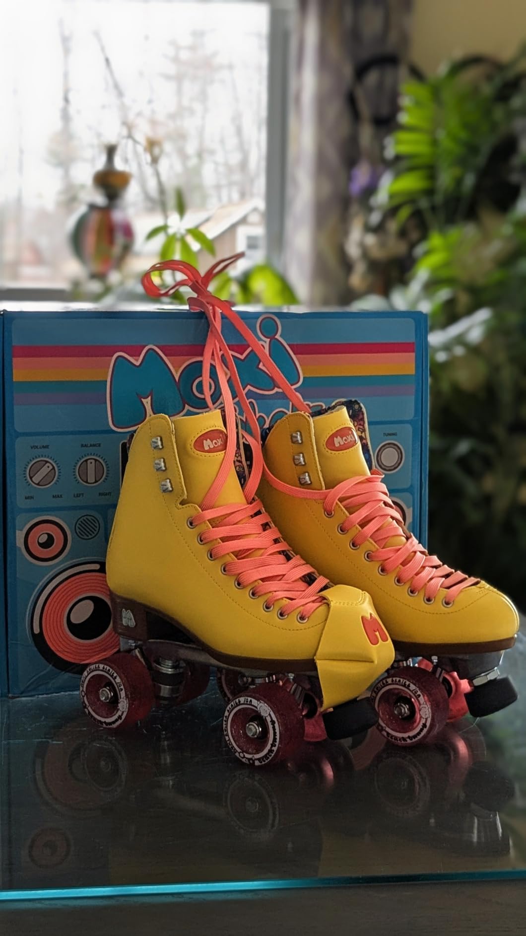 Moxi Beach Bunny Roller Skates for Women - Colorful, Precision-Fit Skate with High-Rebound Wheels, Moisture-Wicking Lining & Padding, Roller Skates customer photo 2