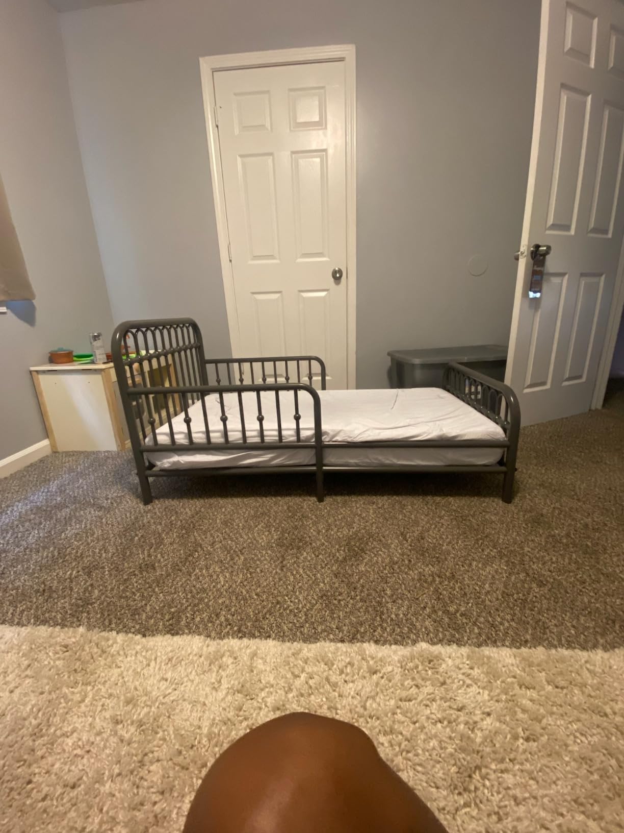 Little Seeds Monarch Hill Ivy Metal Toddler Bed, Pink customer photo 2