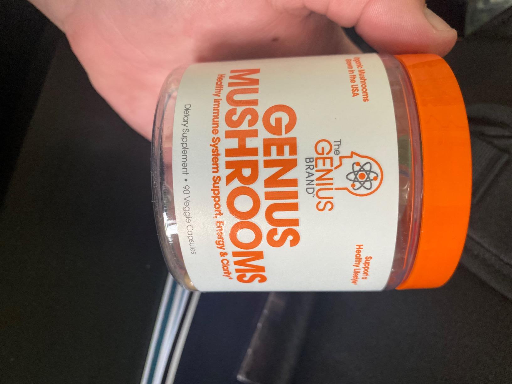 The Genius Brand Mushrooms, 90 Veggie Capsules customer photo 1