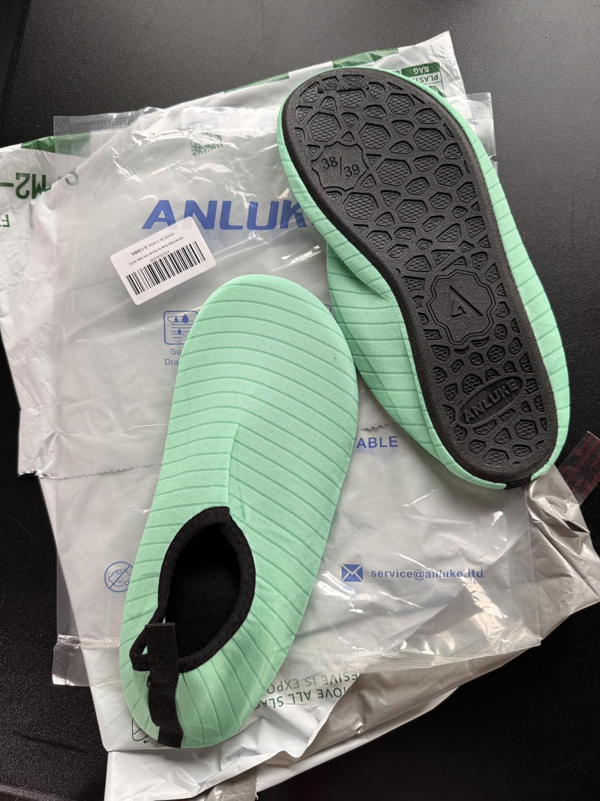 Water Shoes for Women Men Quick-Dry Barefoot Aqua Socks Swim Beach customer photo 2