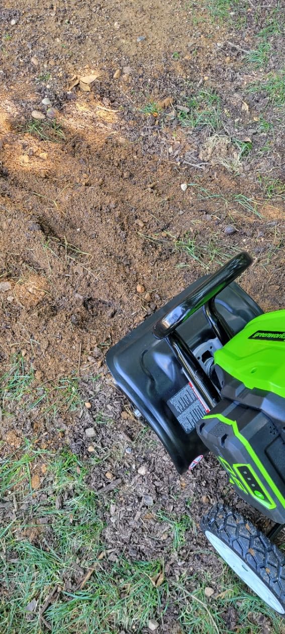 Greenworks Pro 80V 10 inch Cordless Tiller Cultivator, Tool Only, TL80L00 customer photo 1