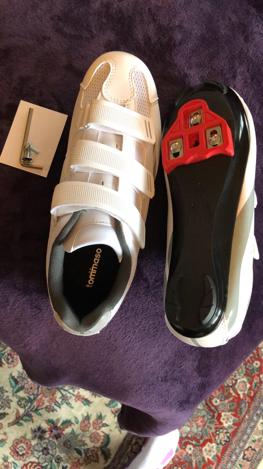Tommaso Pista Peloton Shoes for Women — Ready to Ride with Pre-Installed Delta Cleats for Indoor Bikes & Cycles — Explore Variety Cycling Shoes & Bike Accessories customer photo 2