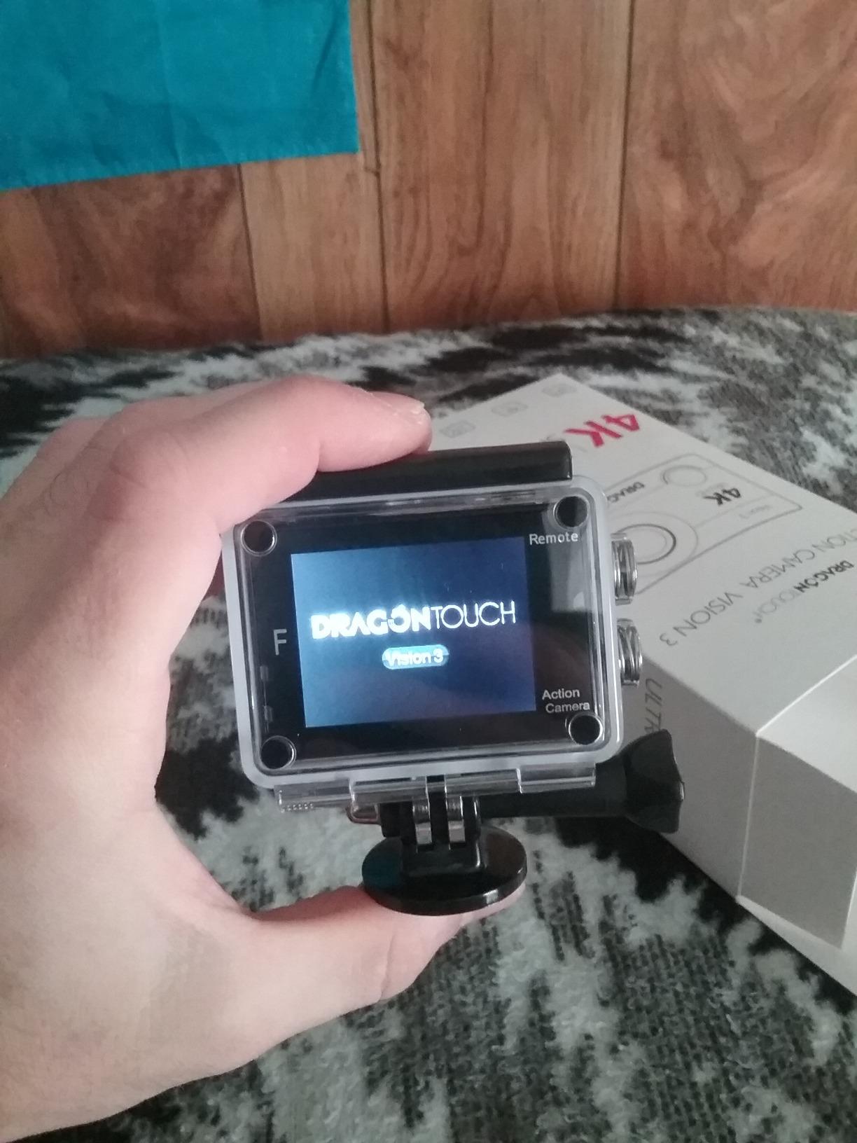 Dragon Touch 4K Action Camera - Vision 3 Underwater Waterproof Camera customer photo 2
