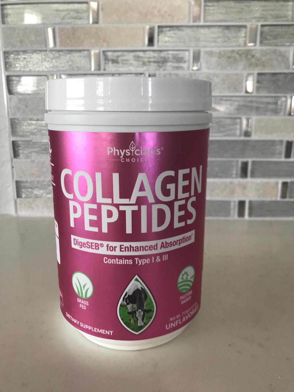Physician's CHOICE Collagen Peptides Protein Powder, Grass Fed, 35 Servings customer photo 1