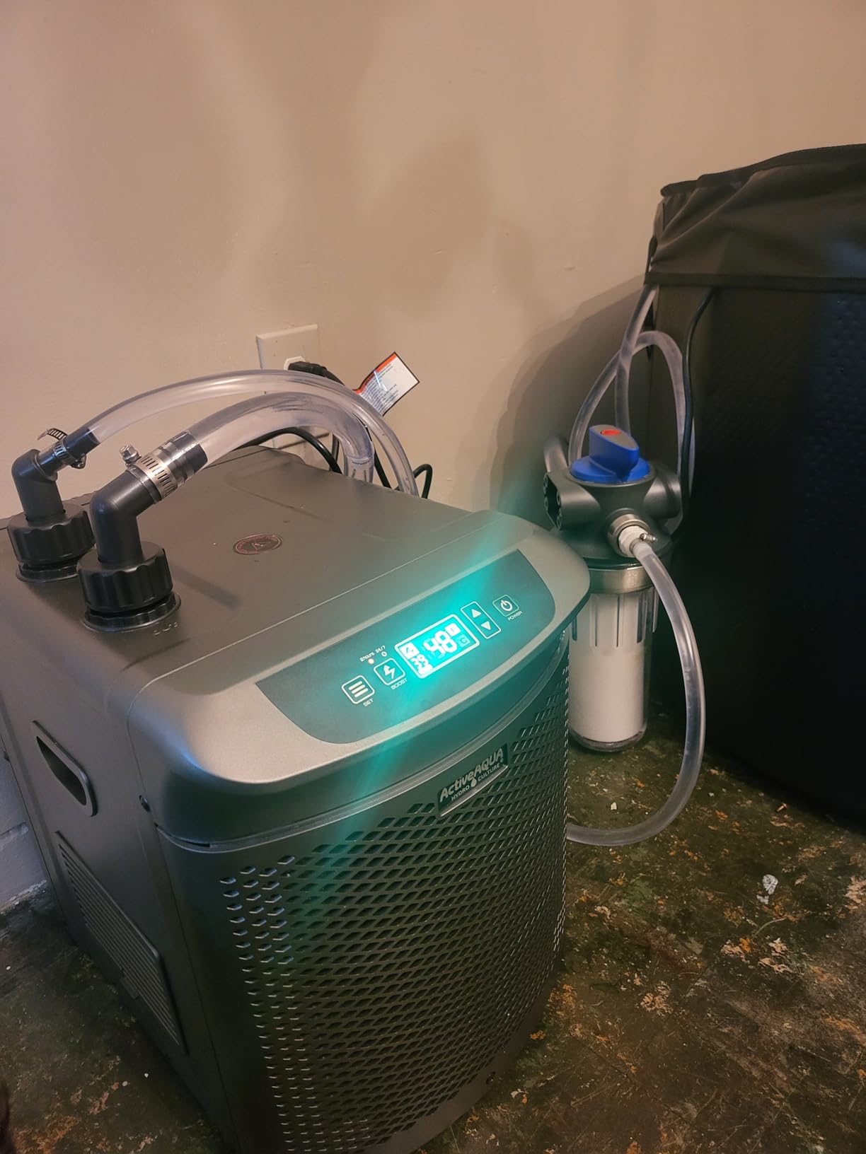 Active Aqua Water Chiller, 0.25 HP, Titanium, 40-92 Gal, Hydroponics customer photo 2