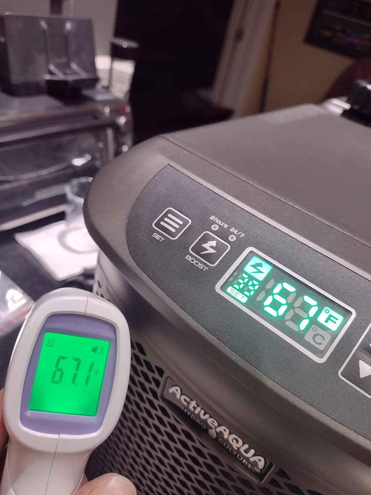 Active Aqua 0.10 HP Water Chiller with Boost | Cold Plunge & Ice Bath Cooler | Digital Temp Control | Fresh & Salt Water, Hydroponics, Aquariums | 10–40 Gal customer photo 1