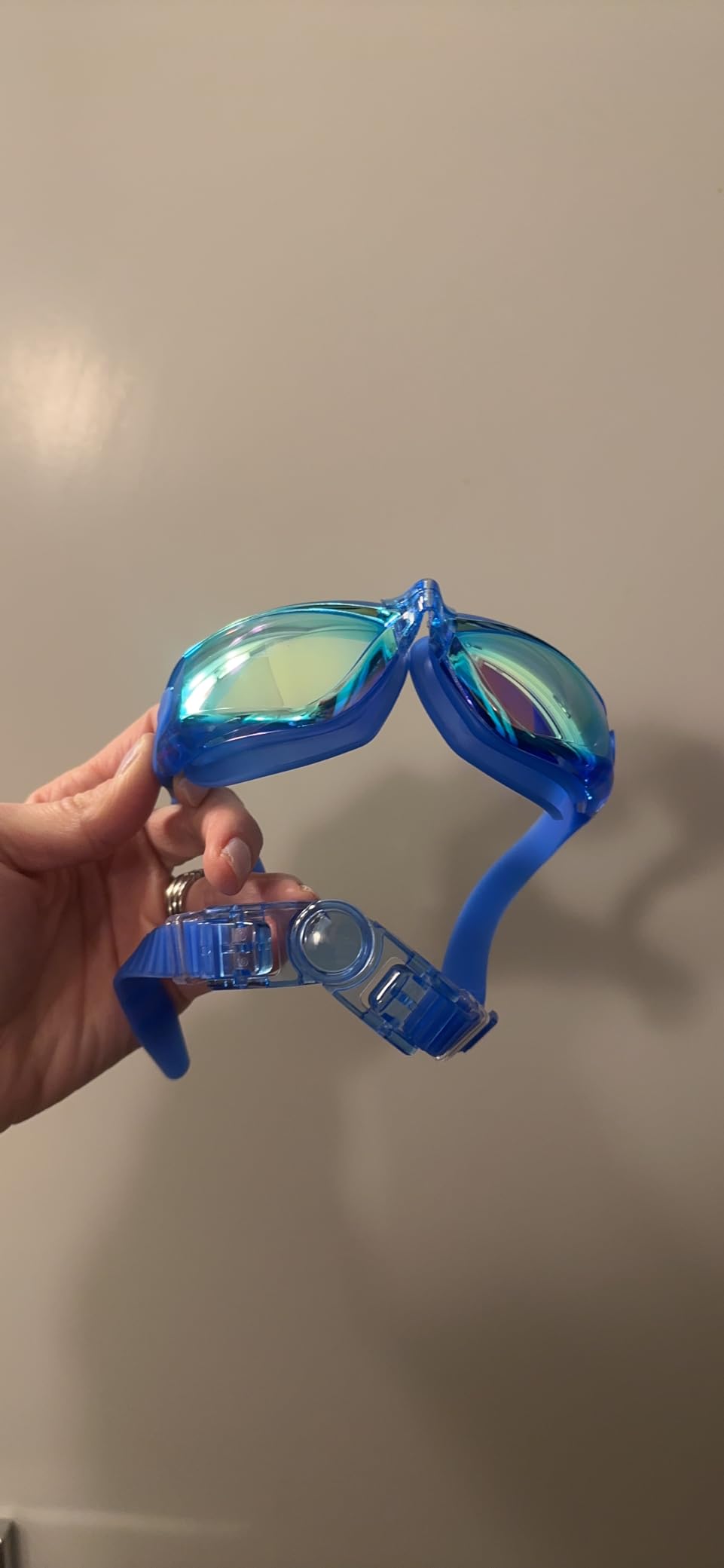 EverSport Kids Swim Goggles 2 Pack Anti-Fog Anti-UV Youth Boys Girls 4-16 | UV Protection Clear View Underwater Pool Swimming Goggles Glasses with 3 Nose Pieces, Ideal for Pool, Beach, Swim Lessons customer photo 1