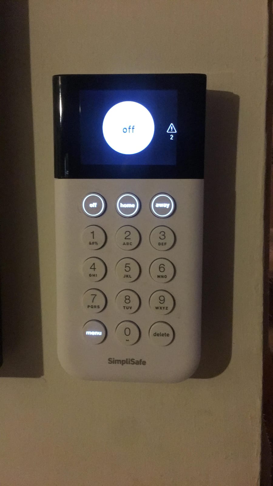 SimpliSafe 8 Piece Wireless Home Security System - Optional 24/7 Professional Monitoring - No Contract - Compatible with Alexa and Google Assistant , White customer photo 1