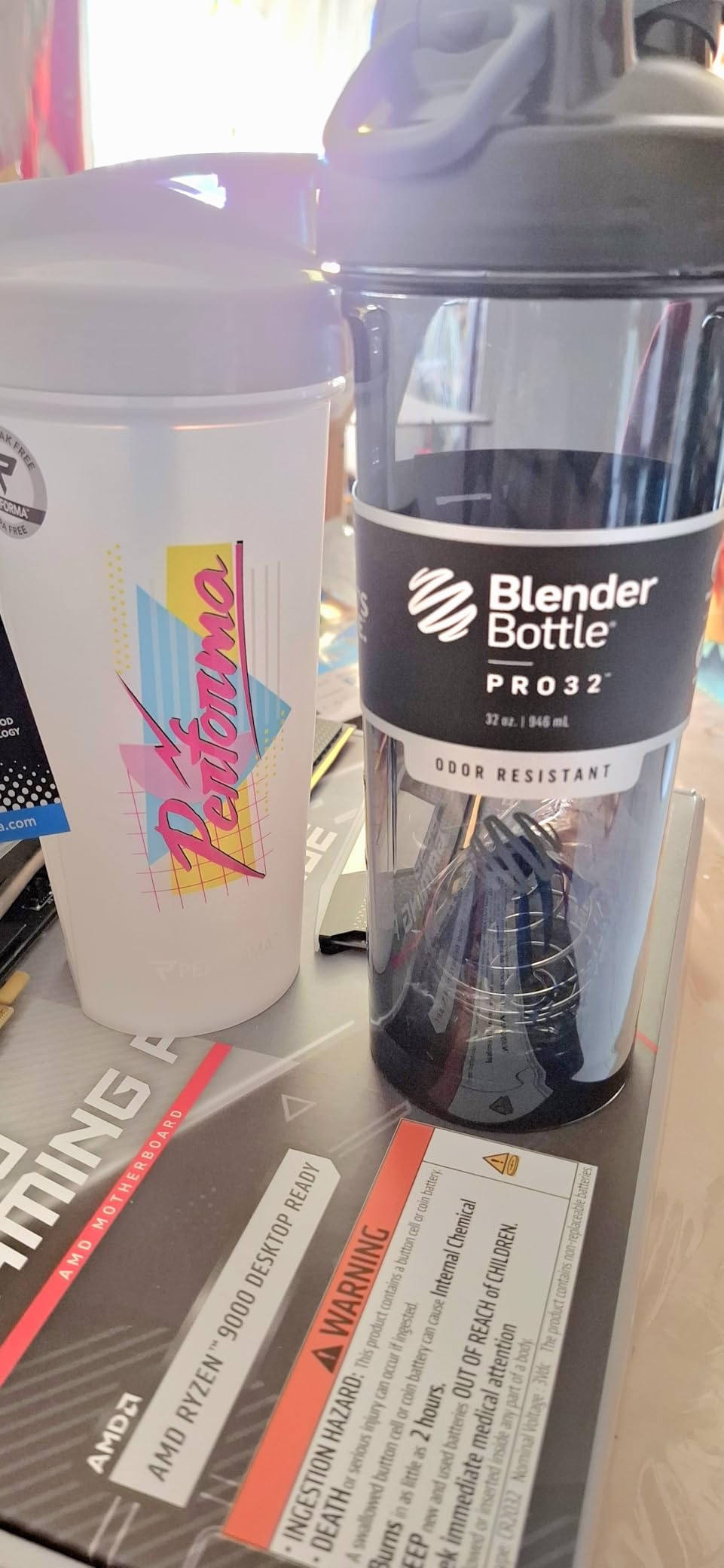 BlenderBottle ProSeries Tritan Shaker Bottle 28 oz Black customer photo 2