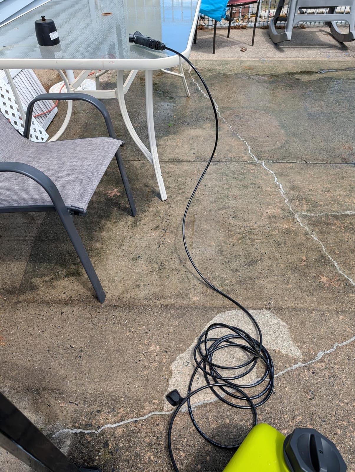 Sun Joe Cordless Electric Pressure Power Washer w/ 2.0Ah Battery, Charger & Adjustable Nozzle, 1.5 GPM, 90W Motor - Heavy-Duty Cleaning Machine for Patios, Decks, Sidewalks & Cars, IONMAX WA24C-LTE customer photo 1