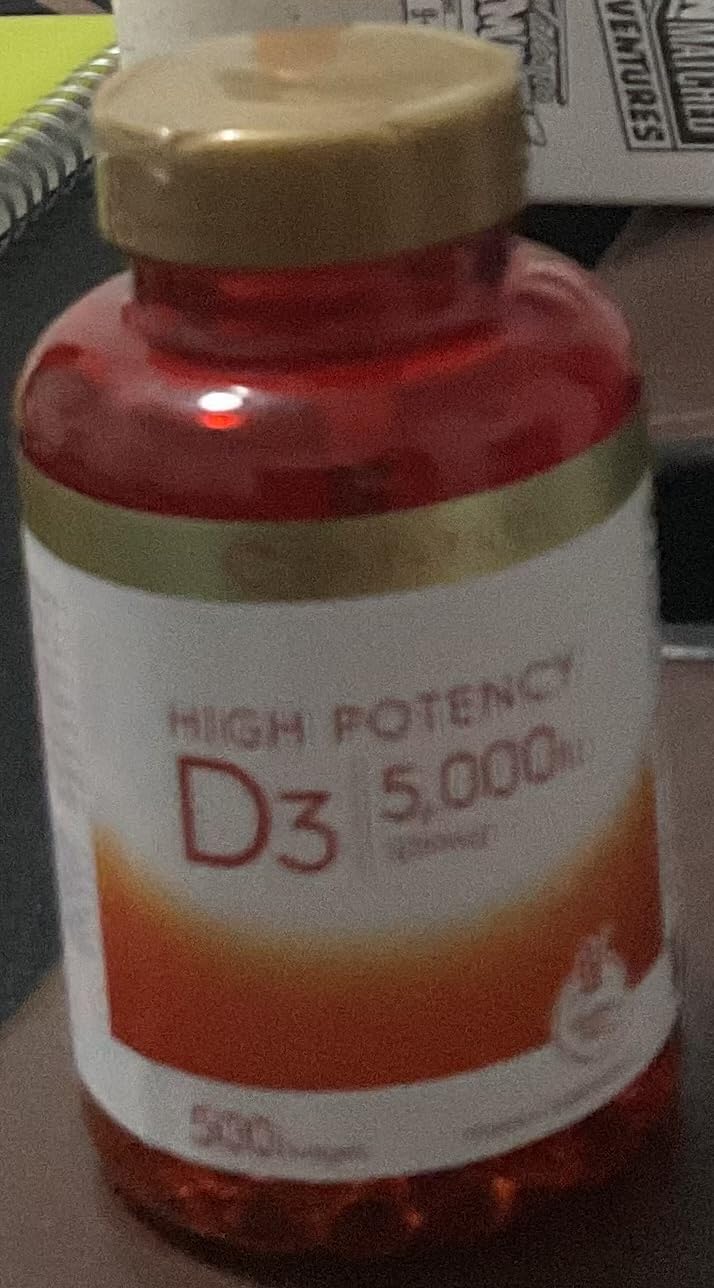 Carlyle Vitamin D3 5000 IU Softgels | 500 Count | Value Size customer photo 1