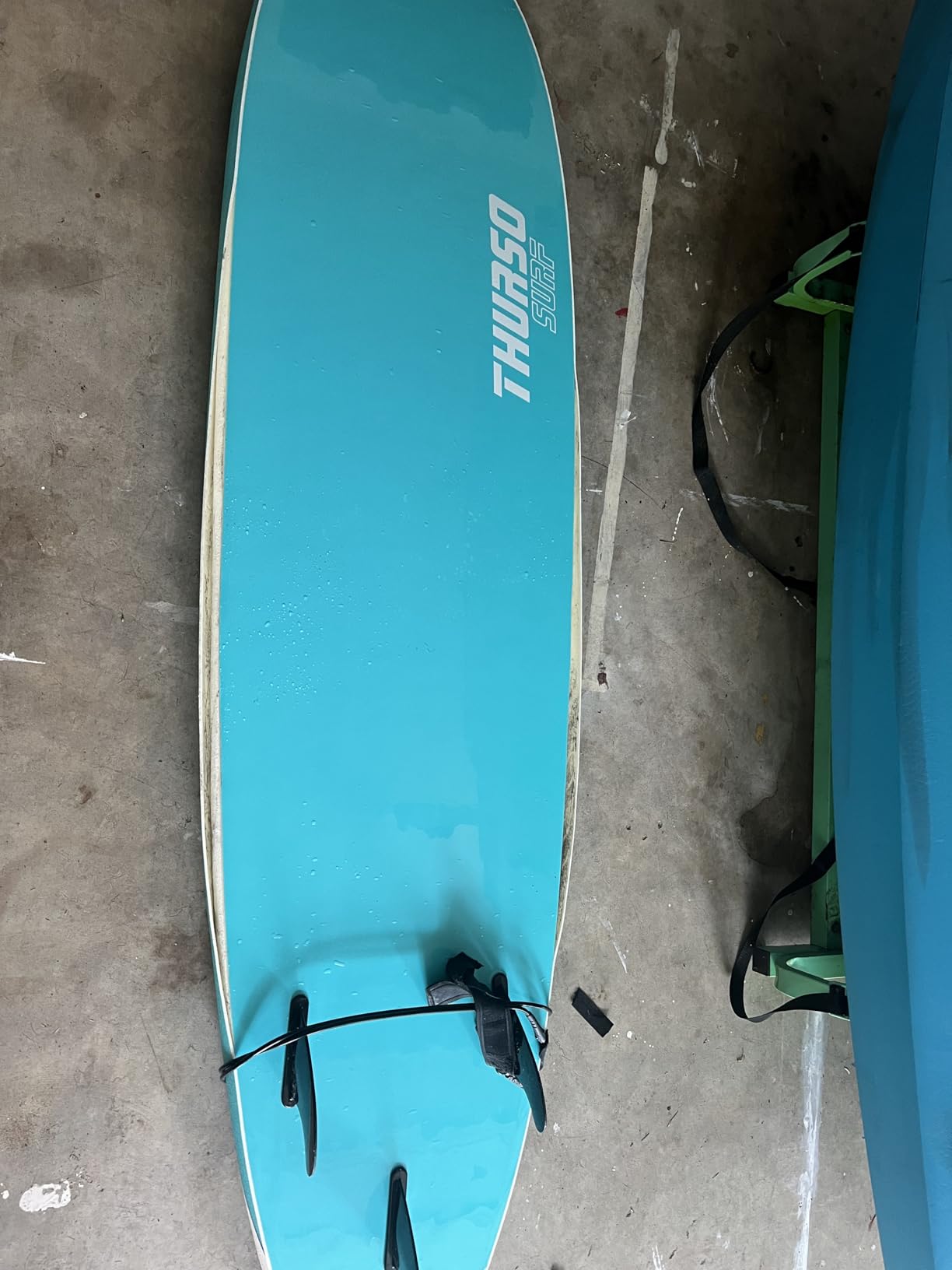 Thurso Surf 7/8 ft Soft Top Foam Beginner Surfboard for Adults and Kids Perfect Longboard for Surfing Beach Fun and Water Sports Lightweight and Durable Modern Design for All Levels of Surfers customer photo 1
