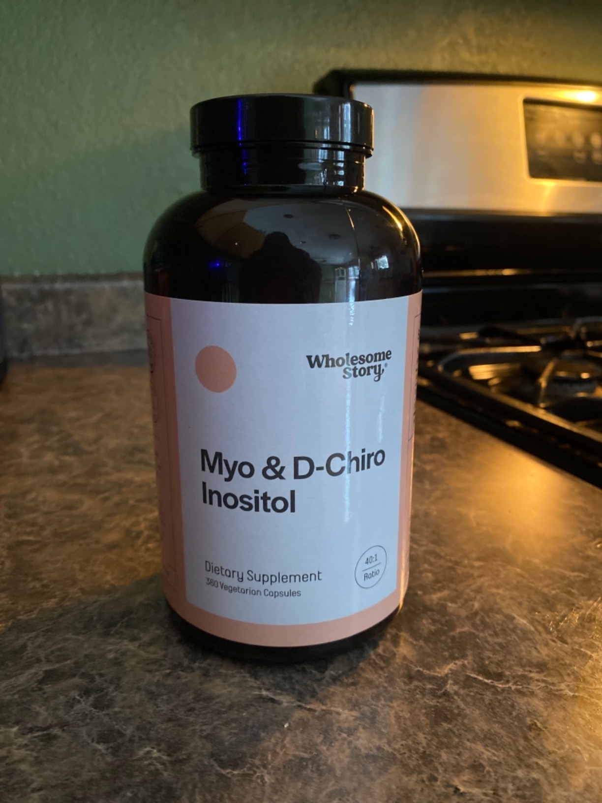 Wholesome Story Myo-Inositol & D-Chiro Inositol Supplement for Women | Fertility Supplements for Hormonal Balance & Ovarian Health Support | Myoinositol | Ideal 40:1 Ratio | 30 Servings customer photo 2