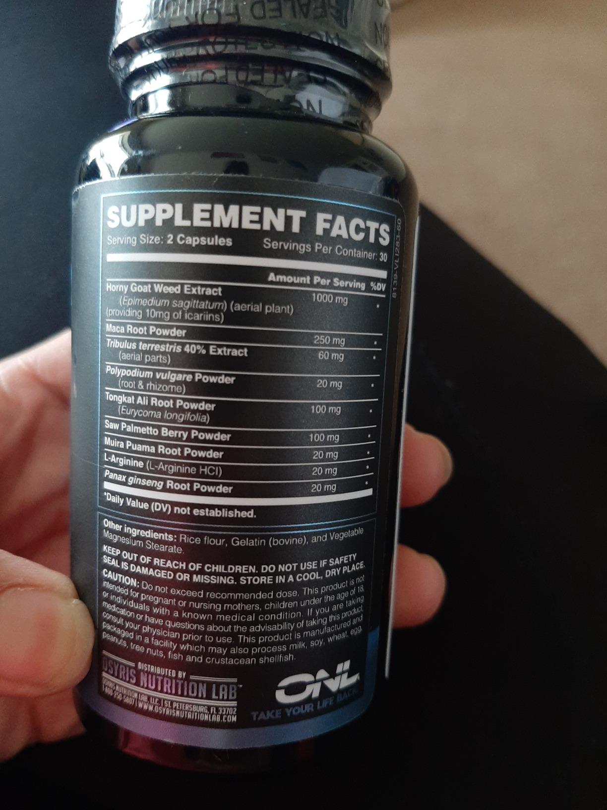 ONL Conquer Semen Volume Booster & Male Fertility Supplements, 60 Ct customer photo 1