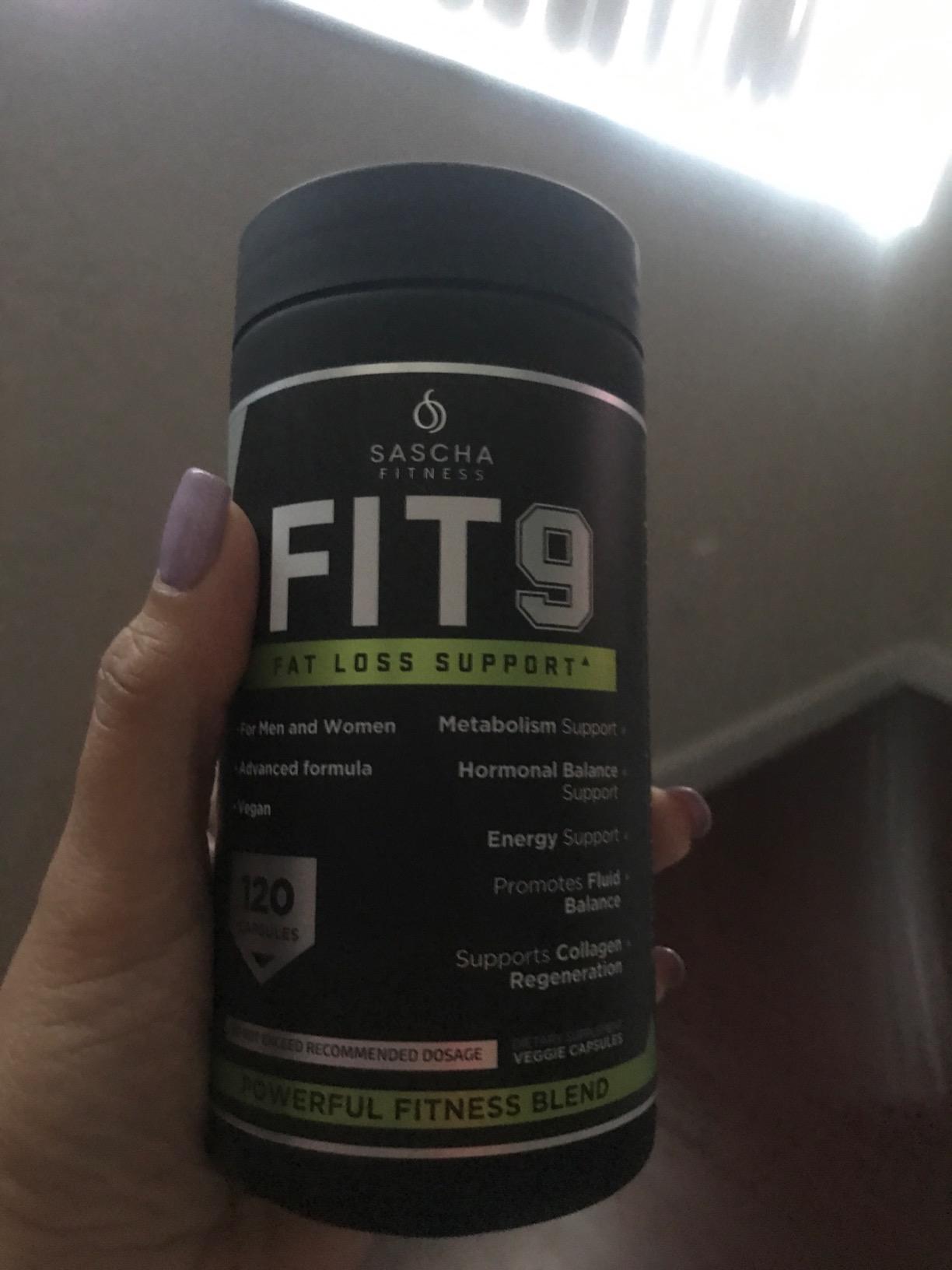 Sascha Fitness Fat Loss pills | Collagen support | Fluid Balance | FIT9 Ingredients: 7Keto + Uva Ursi, Gotu Kola, L-Theanine,Gingko Biloba,DIM,Green Tea | Weight Loss Supplements-Vegan-120 Natural Cap customer photo 1