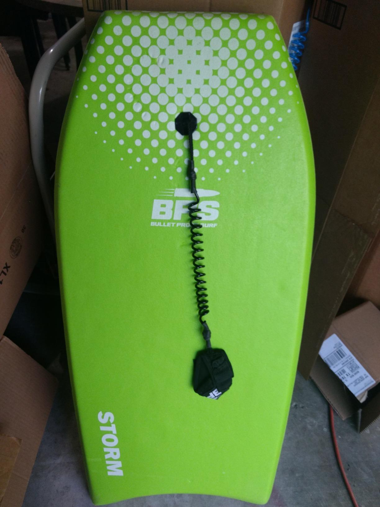 'Wave Weapon' Body Board for All Wave Conditions - Lightweight with EPS Core HDPE Slick Bottom Body Boards for Beach with Wrist Leash and Plug for Kids and Adults customer photo 1