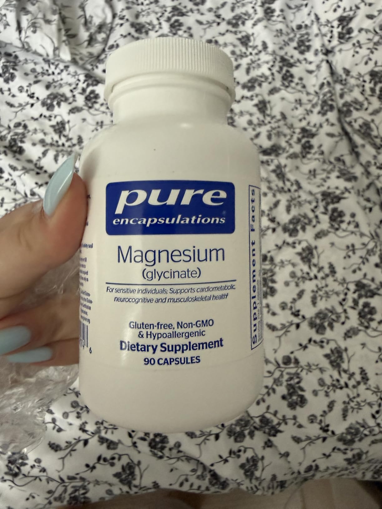 Pure Encapsulations Magnesium (Glycinate), 90 Capsules customer photo 2