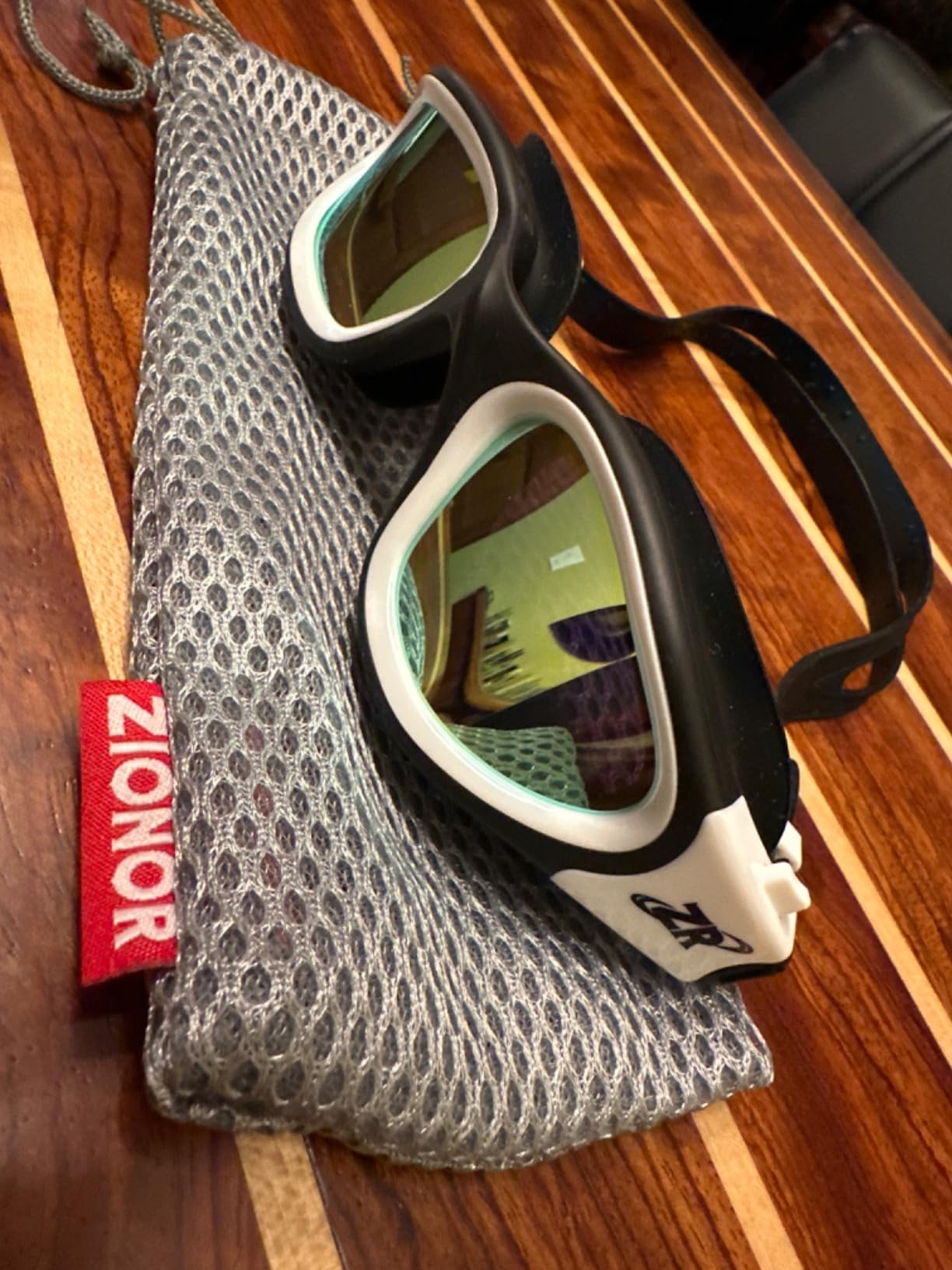 ZIONOR Swim Goggles, Upgraded G1 Polarized Swimming Goggles Anti-fog for Adult Men Women customer photo 2