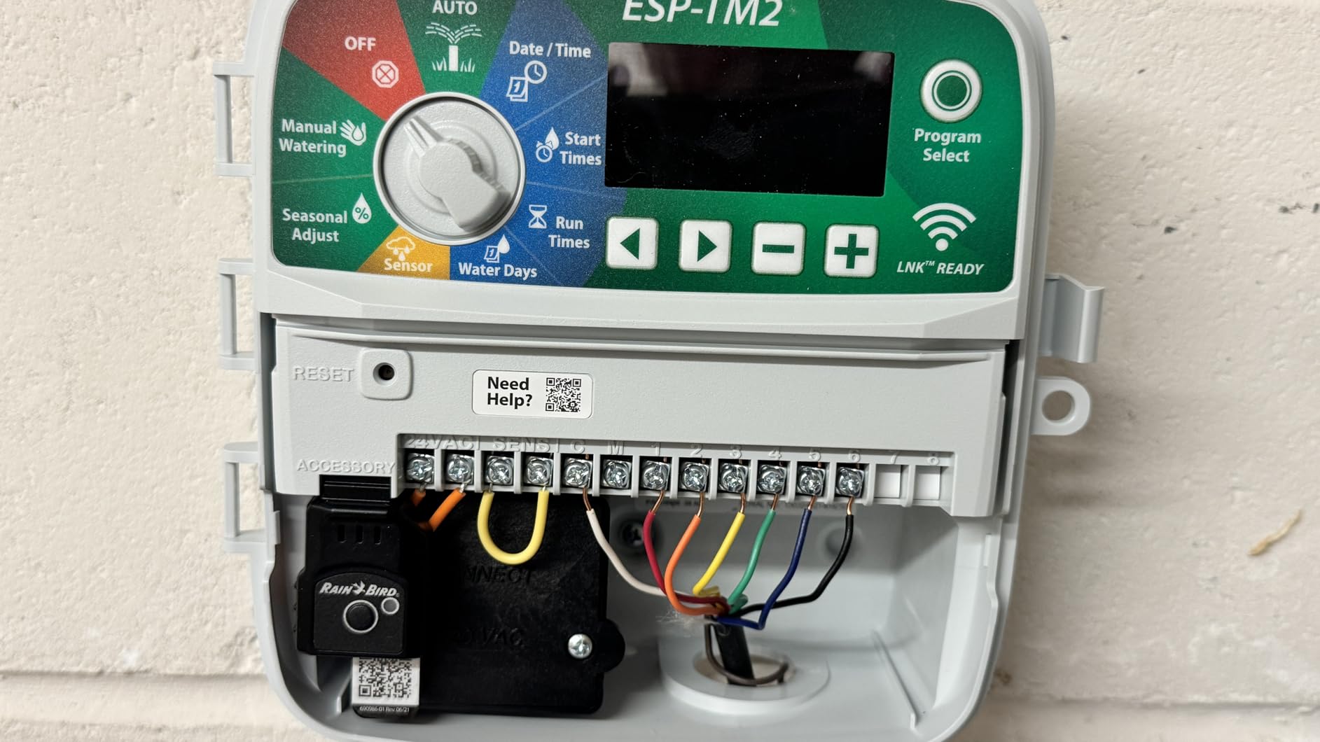 Rain-Bird ESP-TM2 Indoor Outdoor Irrigation WiFi Zone Controller Timer Box and Link Lnk WiFi Mobile Wireless Smartphone Upgrade Module Sprinkler System (6 Zone) customer photo 2