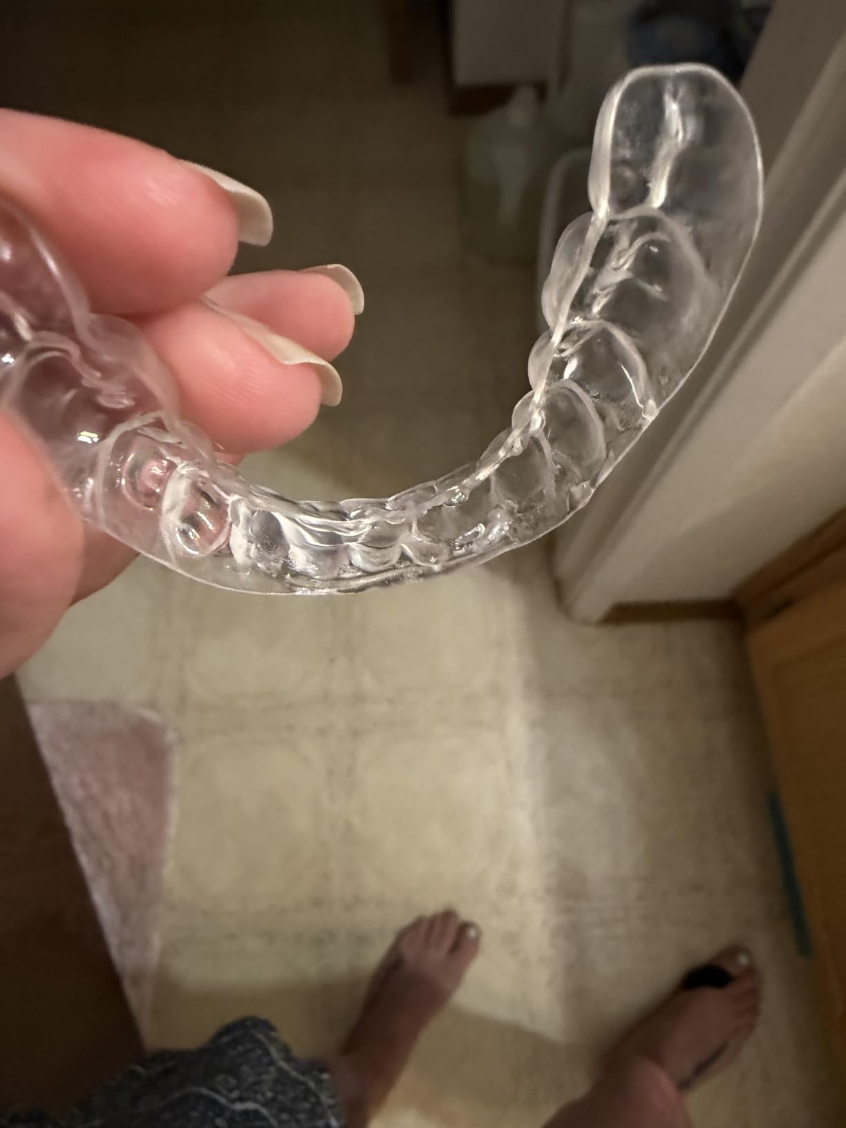 iSmile Teeth Whitening Kit - LED Light, 35% Carbamide Peroxide, (3) 3ml Gel Syringes, (1) Remineralization Gel, and Tray. customer photo 1