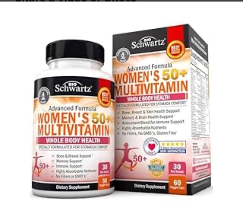 Daily Multivitamin for Women 50 & Over, 60 Capsules customer photo 2
