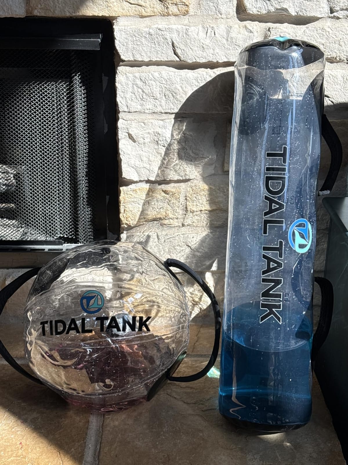 Tidal Tank Tube - The Original Aqua Bag - Water Weight Bag up to 79 lbs - Adjustable Workout Sand Bags Weights Alternative - Portable Sandbag Fitness Equipment Set, Home Exercise Gym - Including App customer photo 2