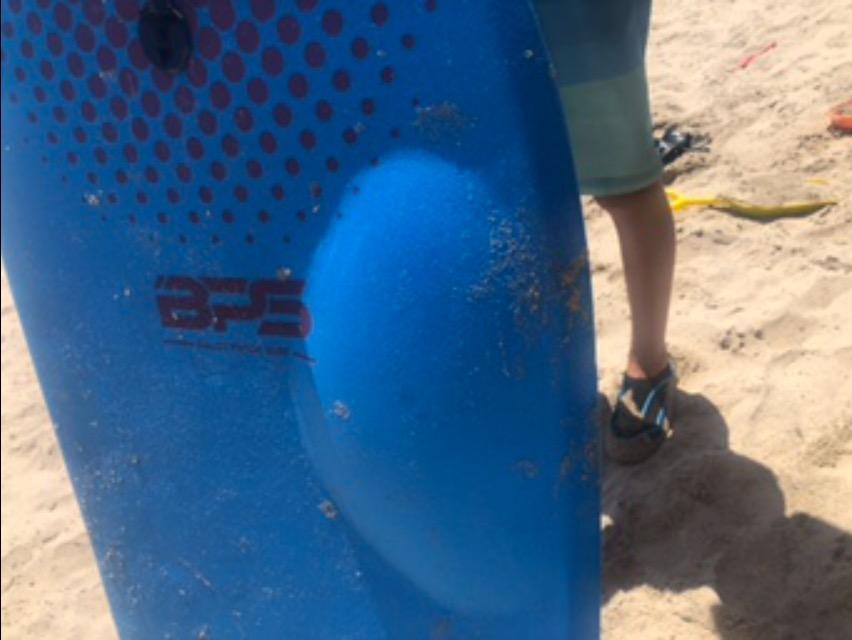 BPS New Zealand ‘Shaka’ Body Board for All Wave Conditions - Lightweight with EPS Core, HDPE Slick Bottom, Body Boards for Beach with Wrist Leash and Plug for Kids and Adults - All Skill Levels customer photo 1