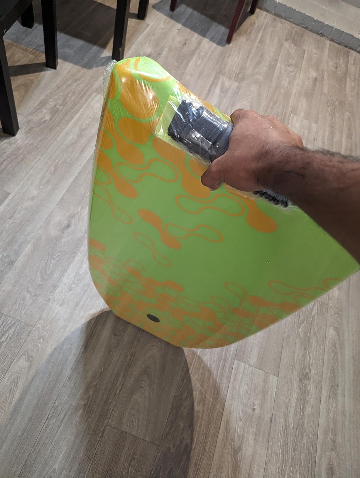 BPS New Zealand ‘Shaka’ Body Board for All Wave Conditions - Lightweight with EPS Core, HDPE Slick Bottom, Body Boards for Beach with Wrist Leash and Plug for Kids and Adults - All Skill Levels customer photo 2