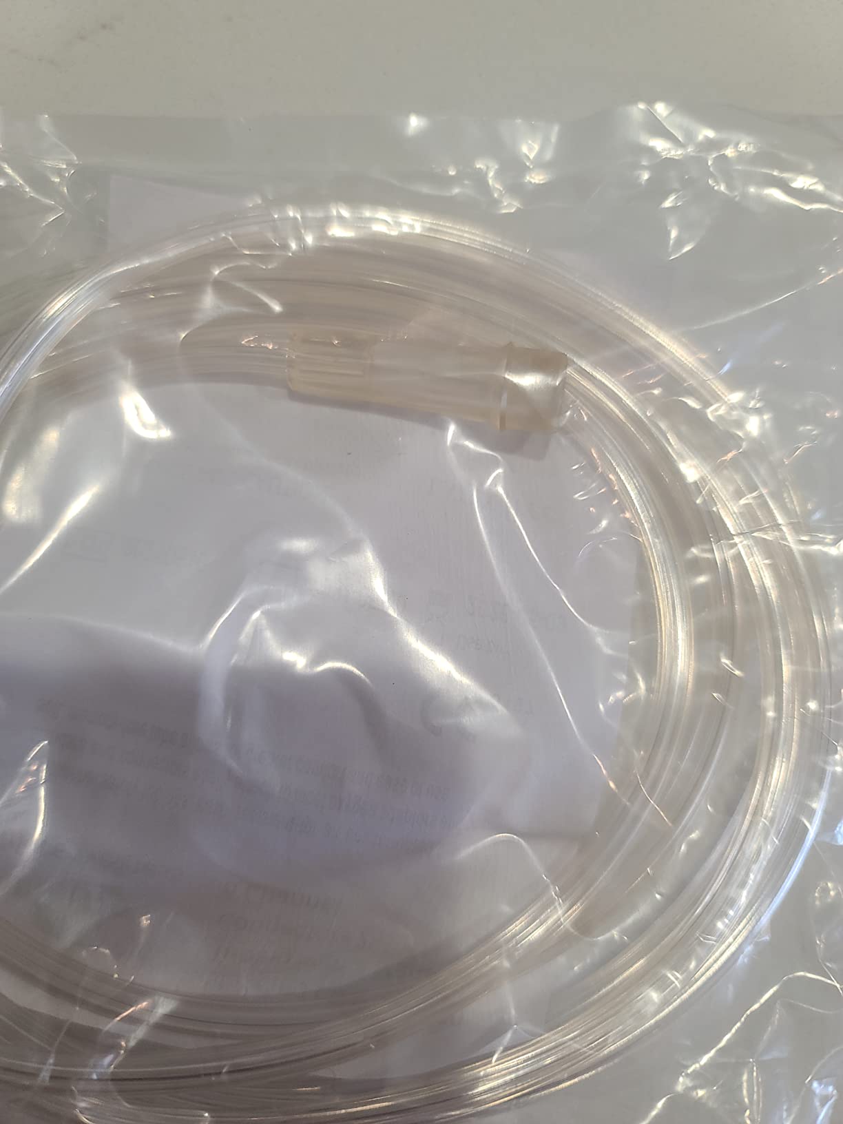 Oxygen Tubing - Clear Crush Resistant Oxygen Tubes - 7 Foot customer photo 2