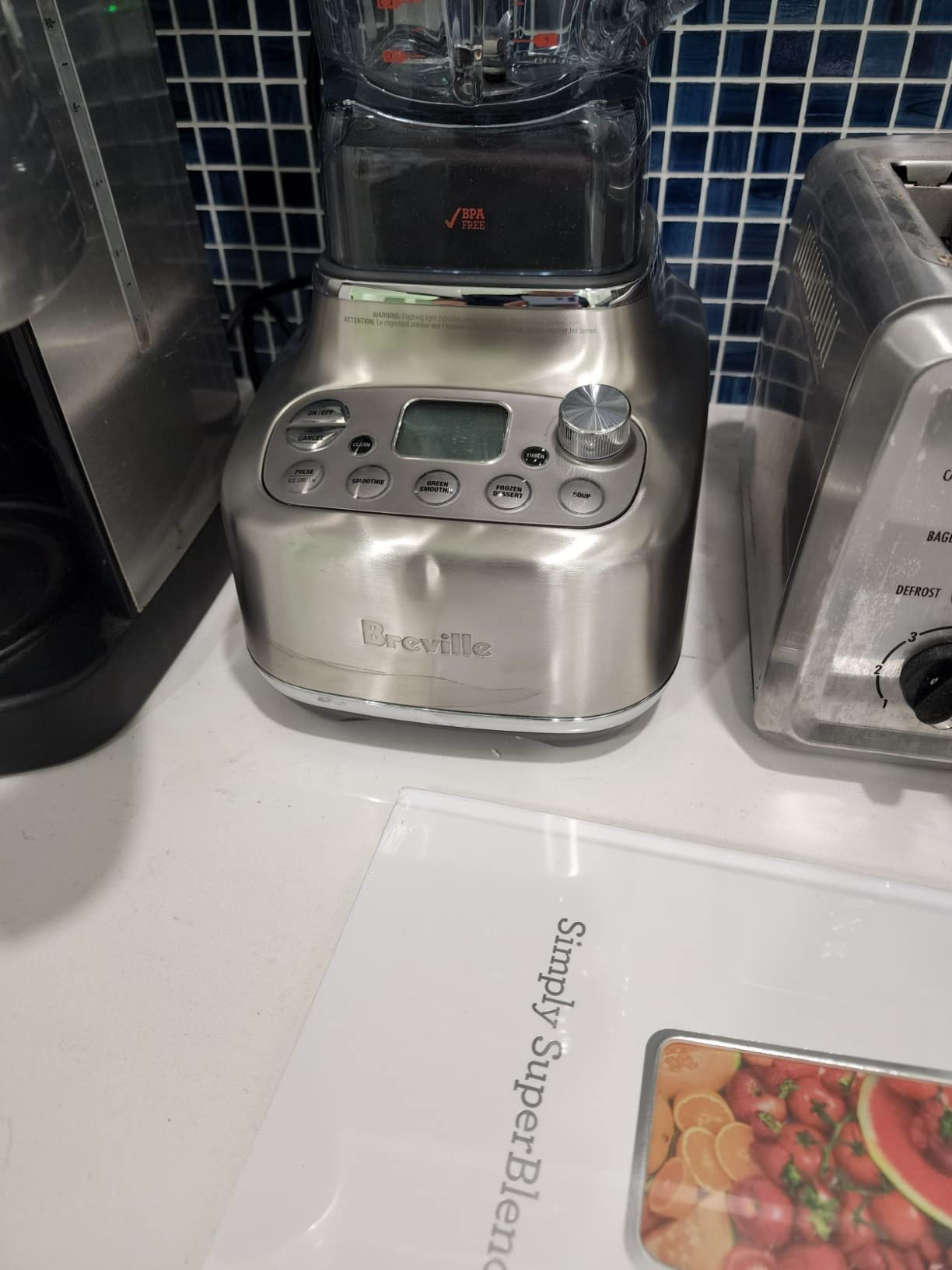 Breville BBL920BSS Super Q Blender for Kitchens, Brushed Stainless Steel customer photo 2