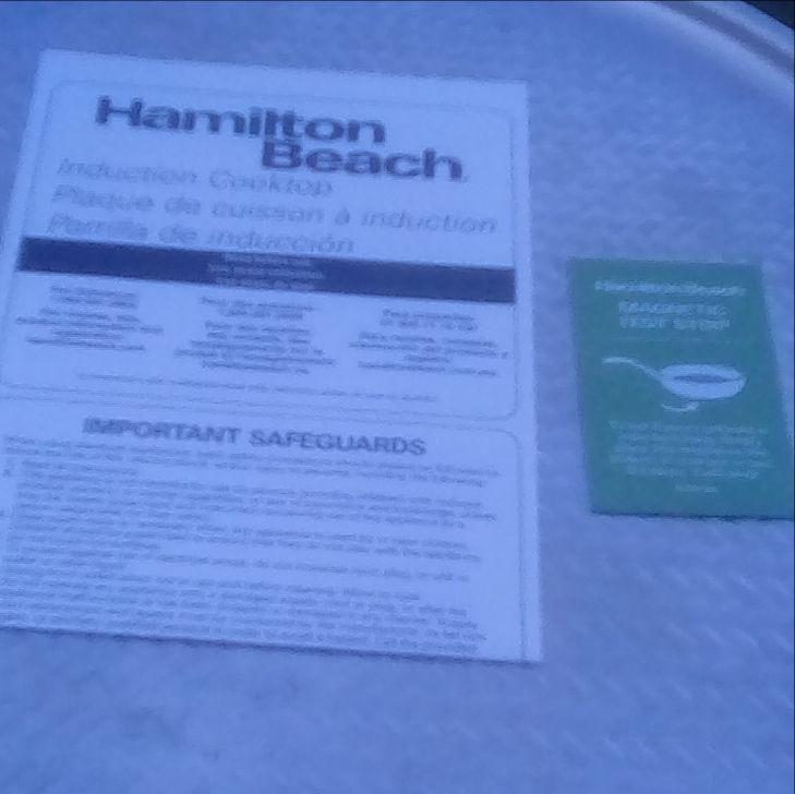 Hamilton Beach Portable Single Induction Cooktop With Fast Heating Mode customer photo 2