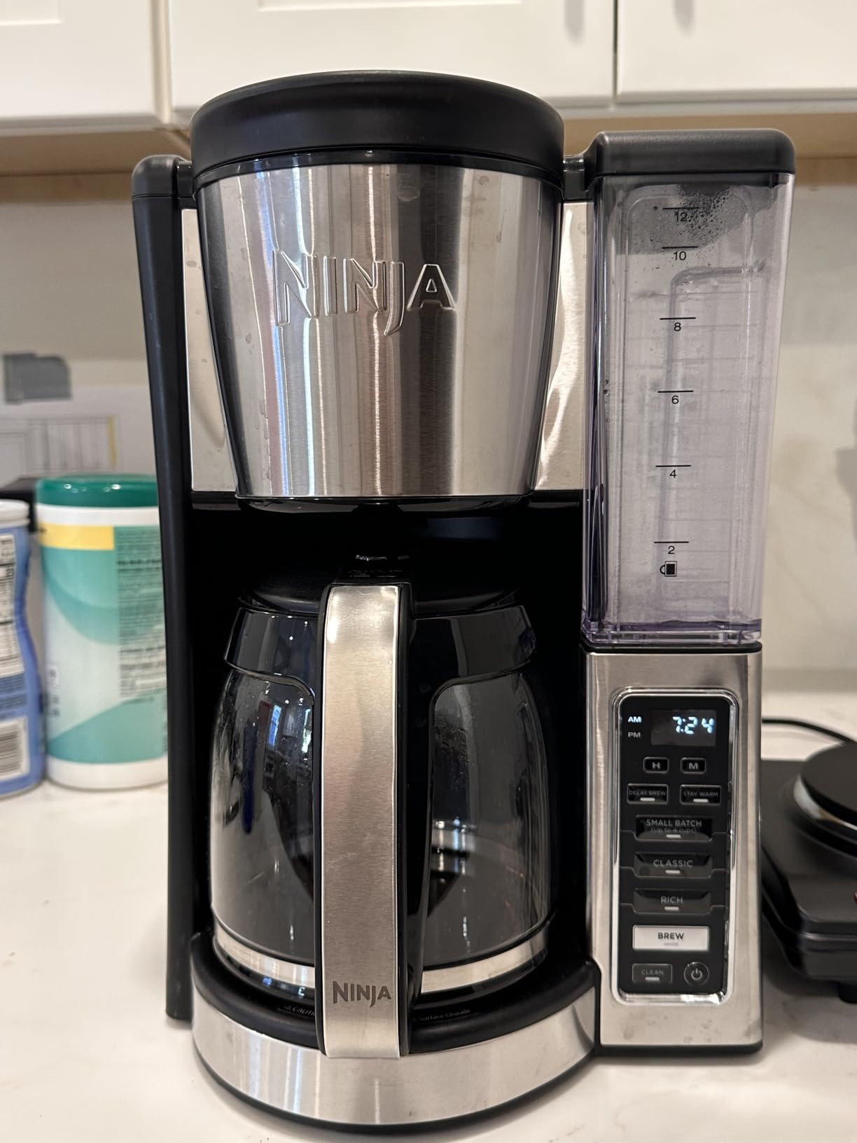 Ninja Fresh Brew Coffee Maker, 12 Cup Glass Carafe, Stainless Steel, CE251 customer photo 1
